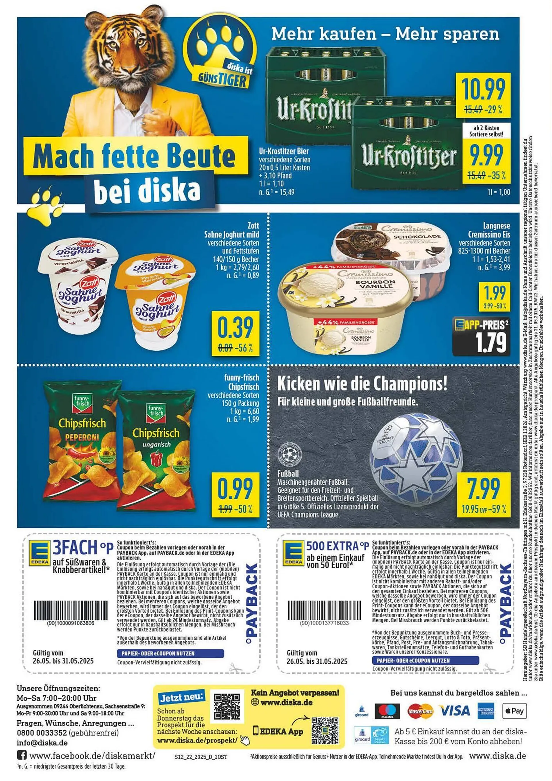 diska Prospekt von 26. Mai bis 31. Mai 2025 - Prospekt seite 12
