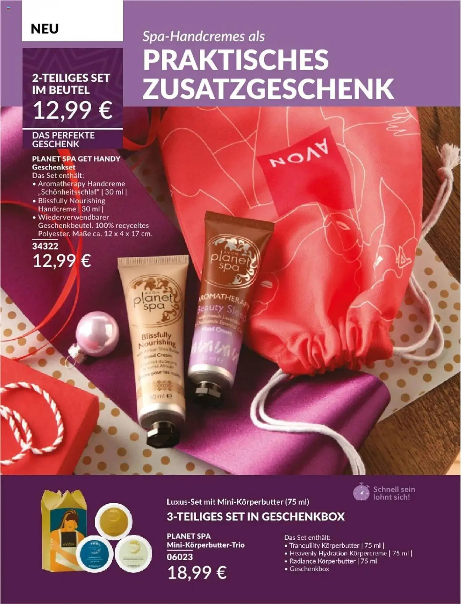 Avon Prospekt von 1. Dezember bis 16. Dezember 2024 - Prospekt seite 44