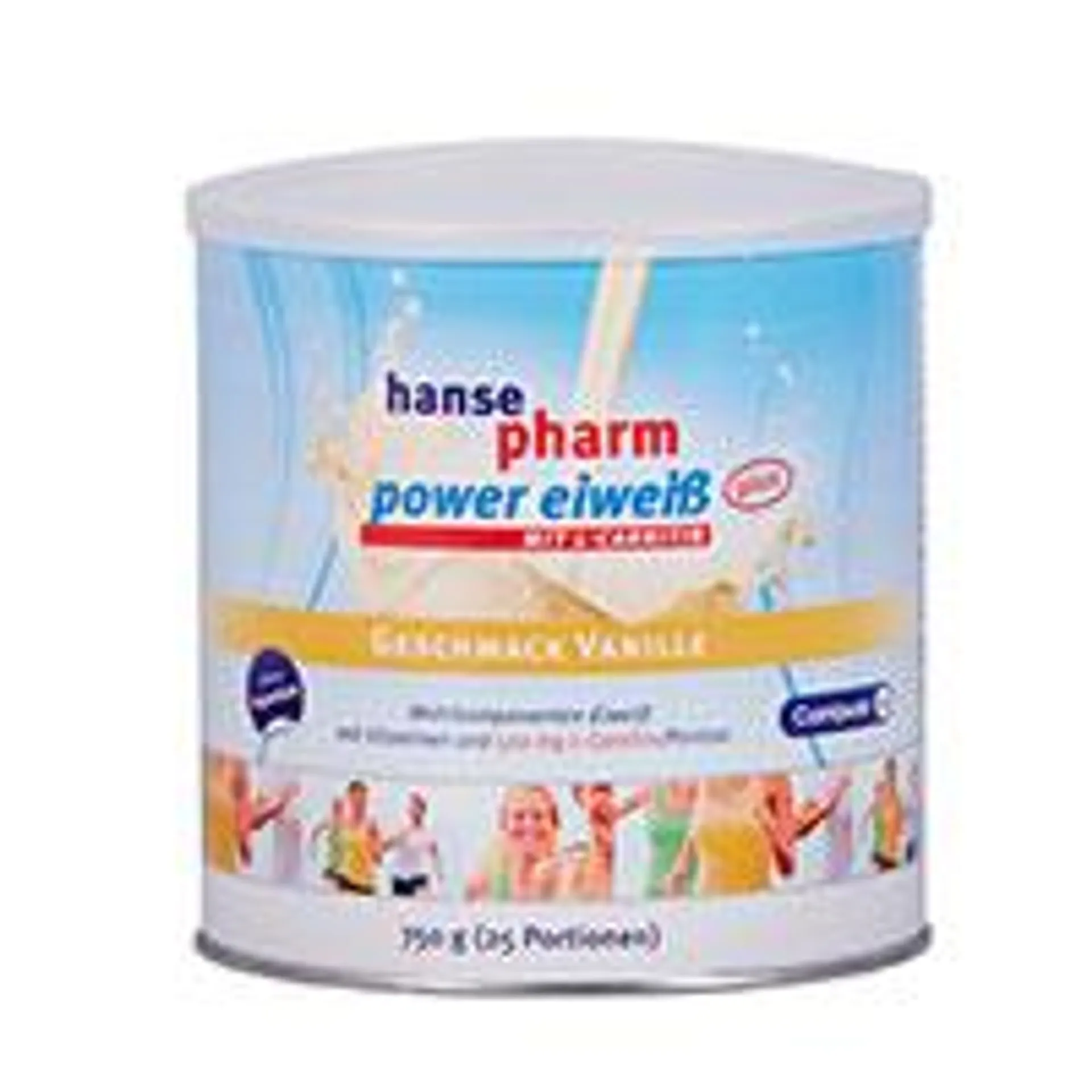 HANSEPHARM Power Eiweiß plus Vanille Pulver