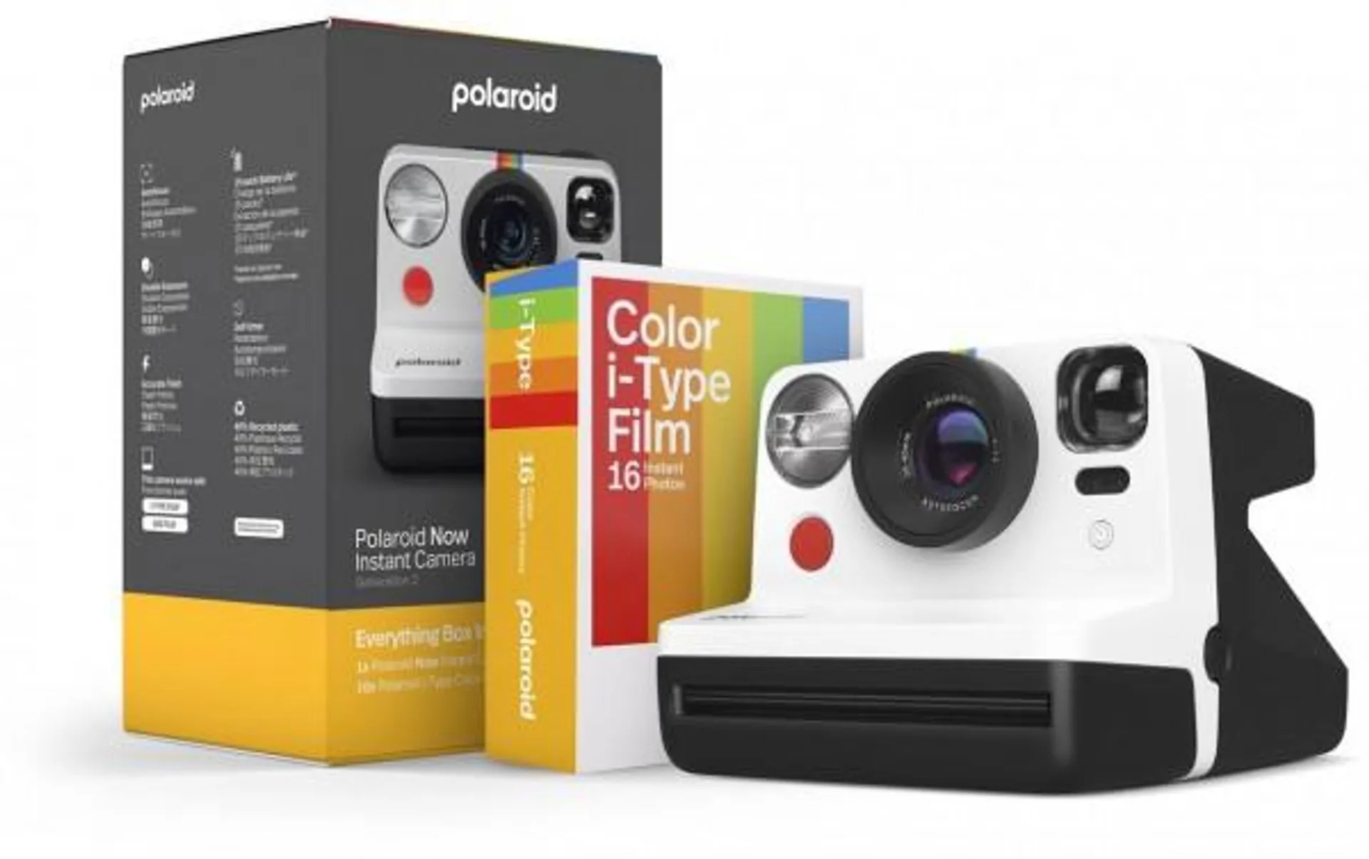 Polaroid Now (Gen2) Everything Box Sofortbildkamera schwarz/weiss