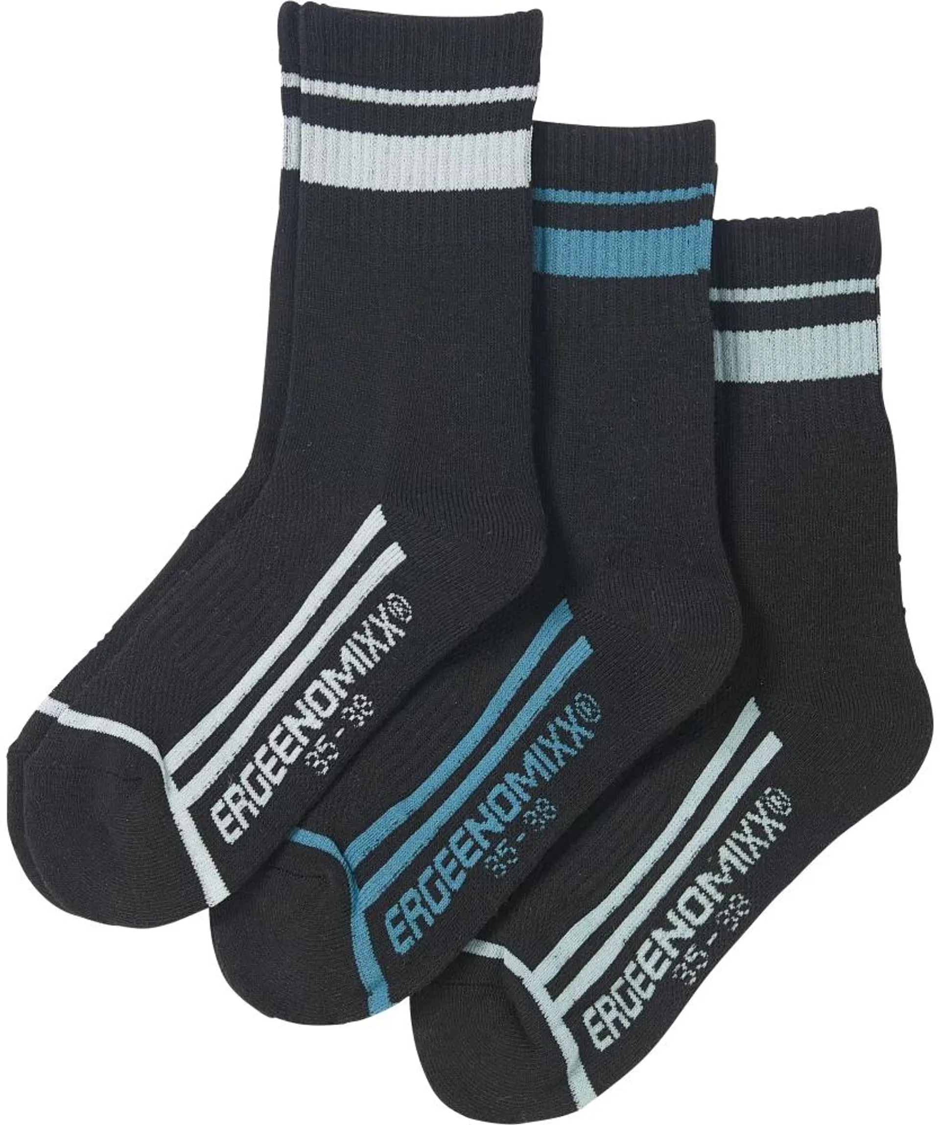 Sportsocken 3er-Pack, Ergeenomixx