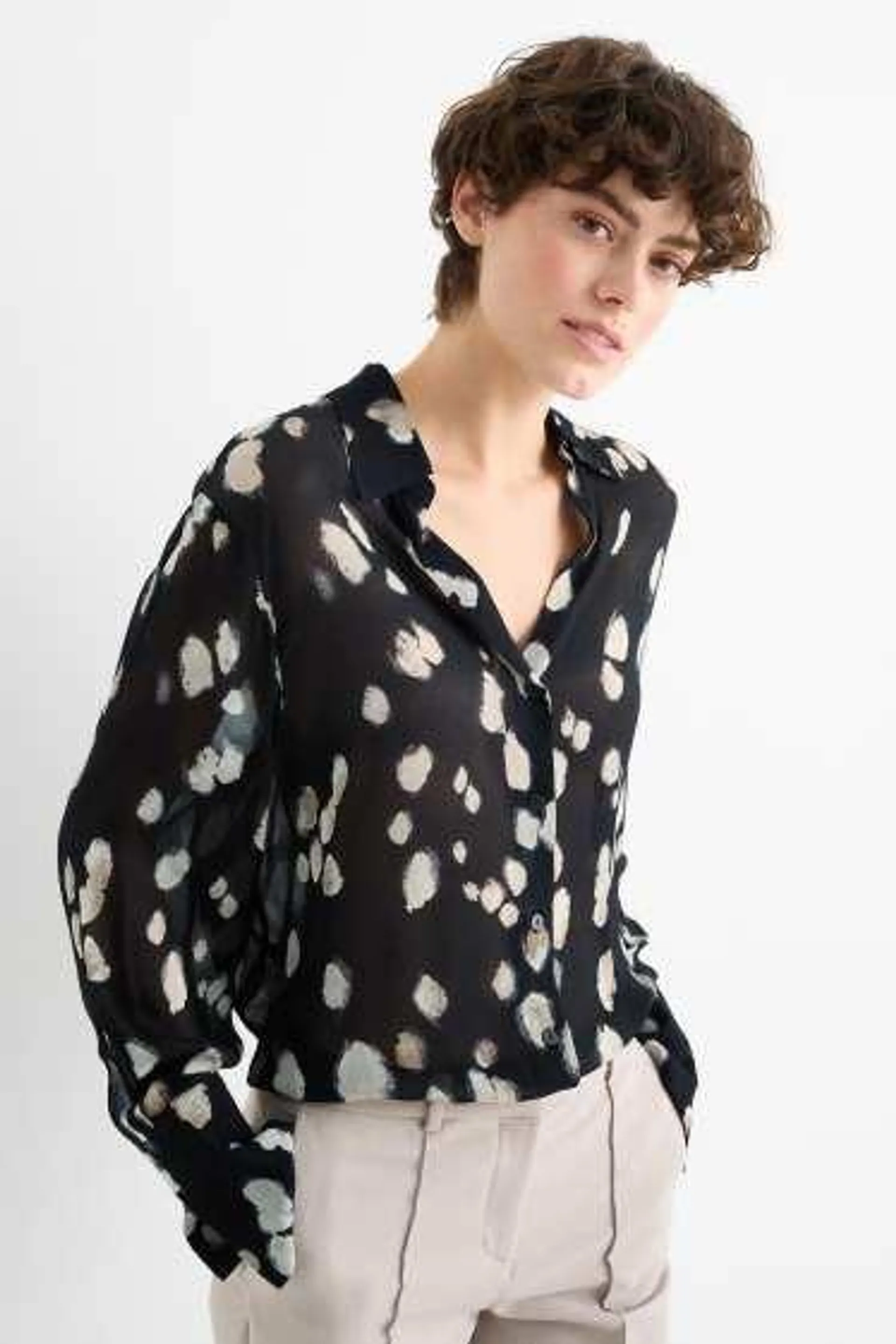 Blouse - polka dot