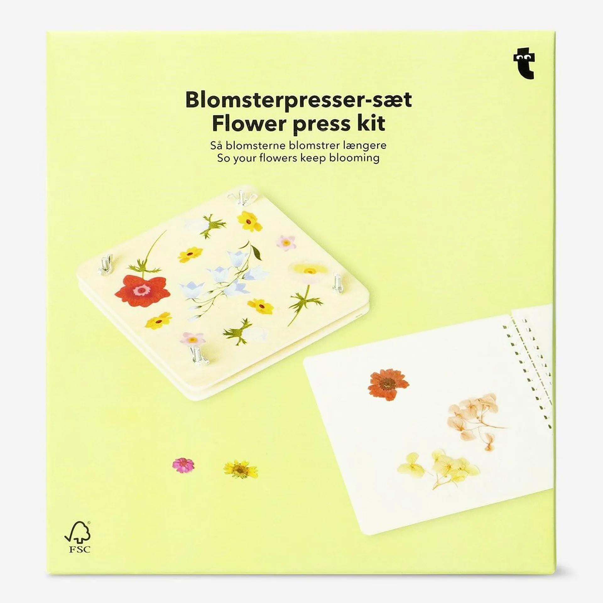 Flower press kit