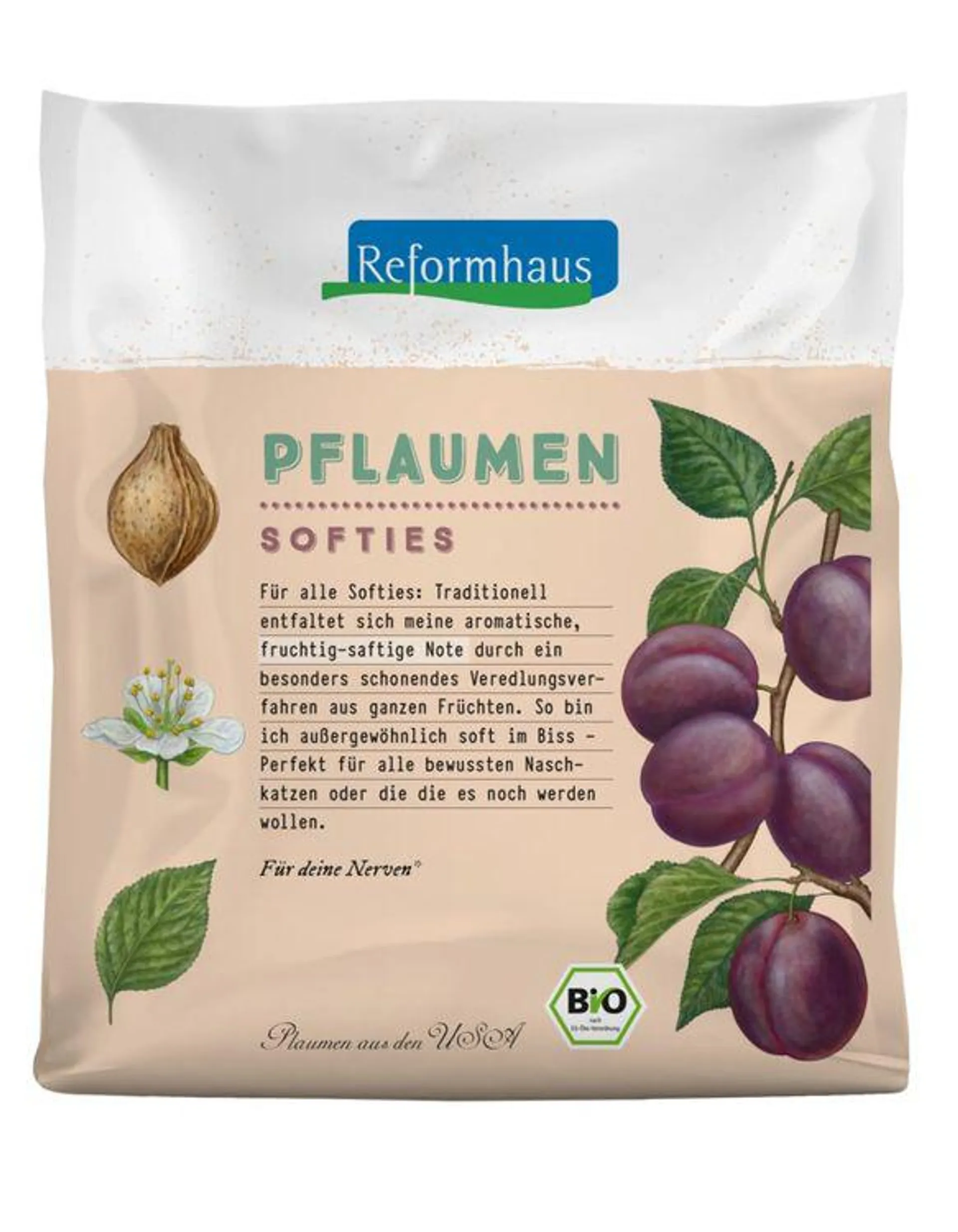 Reformhaus - Pflaumen Softies bio 200g