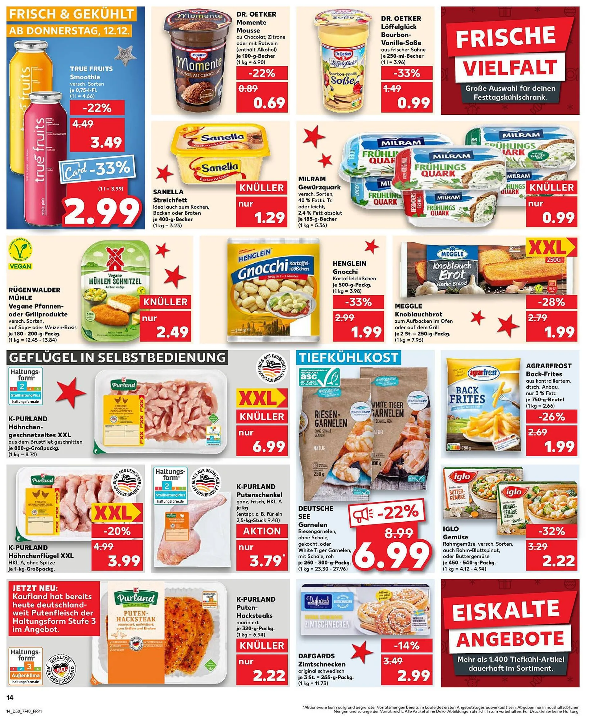 Kaufland Prospekt von 11. Dezember bis 18. Dezember 2024 - Prospekt seite 14