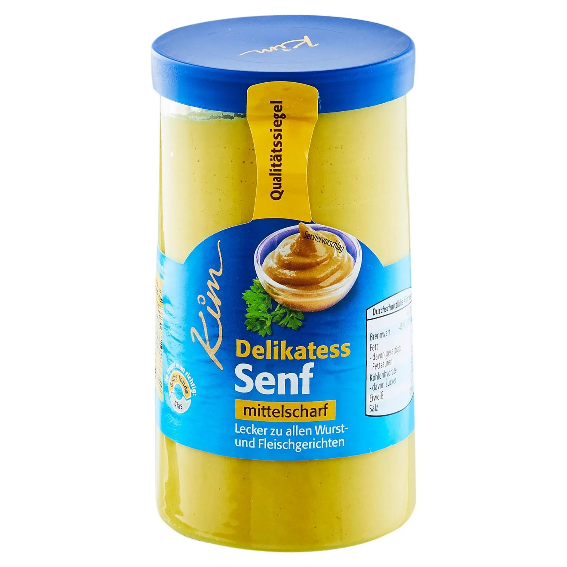 DELIKATO Senf 250 ml