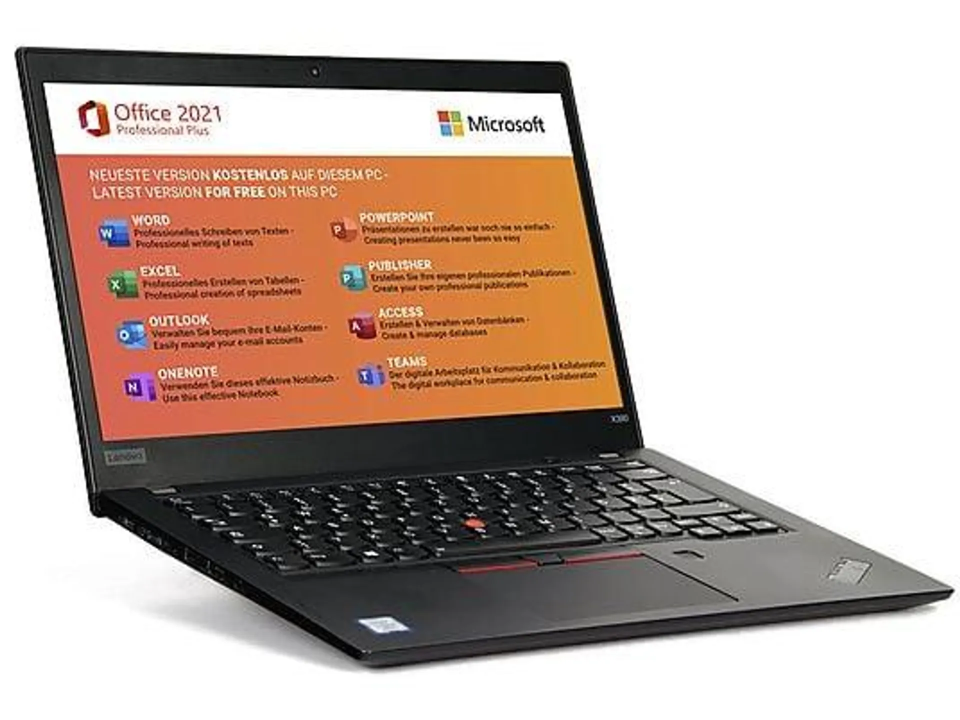 LENOVO ThinkPad X390, Notebook, mit 13,3 Zoll Display, Intel® Core™ i5,i5-8365U Prozessor, 16 GB RAM, 512 GB SSD, Intel® UHD 620, Schwarz, Windows 11 Pro (64 Bit)