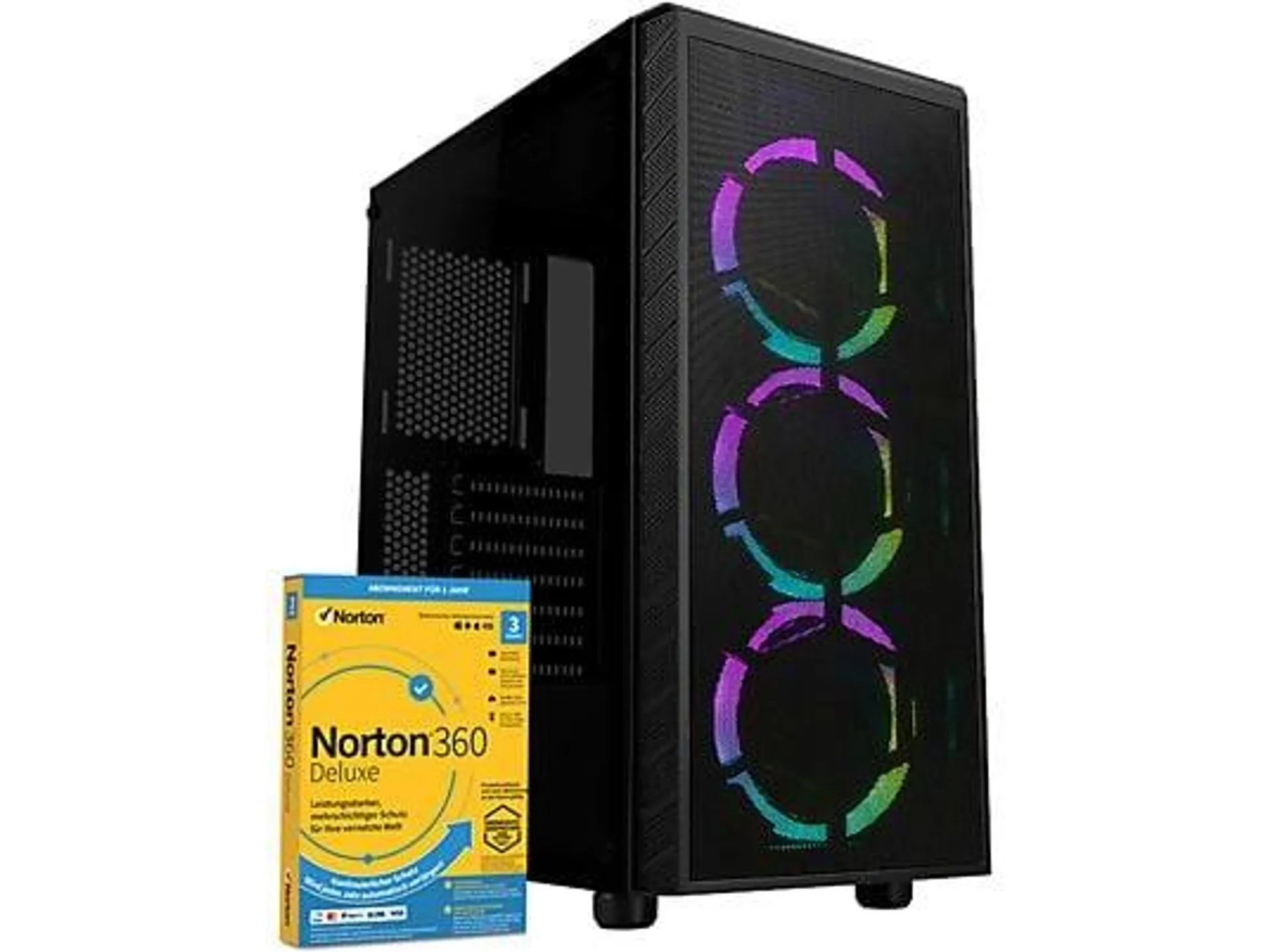 CYBERNERDS PC | V1 | Essential Gaming PC |, Gaming PC mit AMD Ryzen™ 7 Ryzen 7 5700G Prozessor, 32 GB RAM, 1000 GB SSD, AMD, AMD Radeon™ RX Vega 8, Windows 11 (64 Bit)