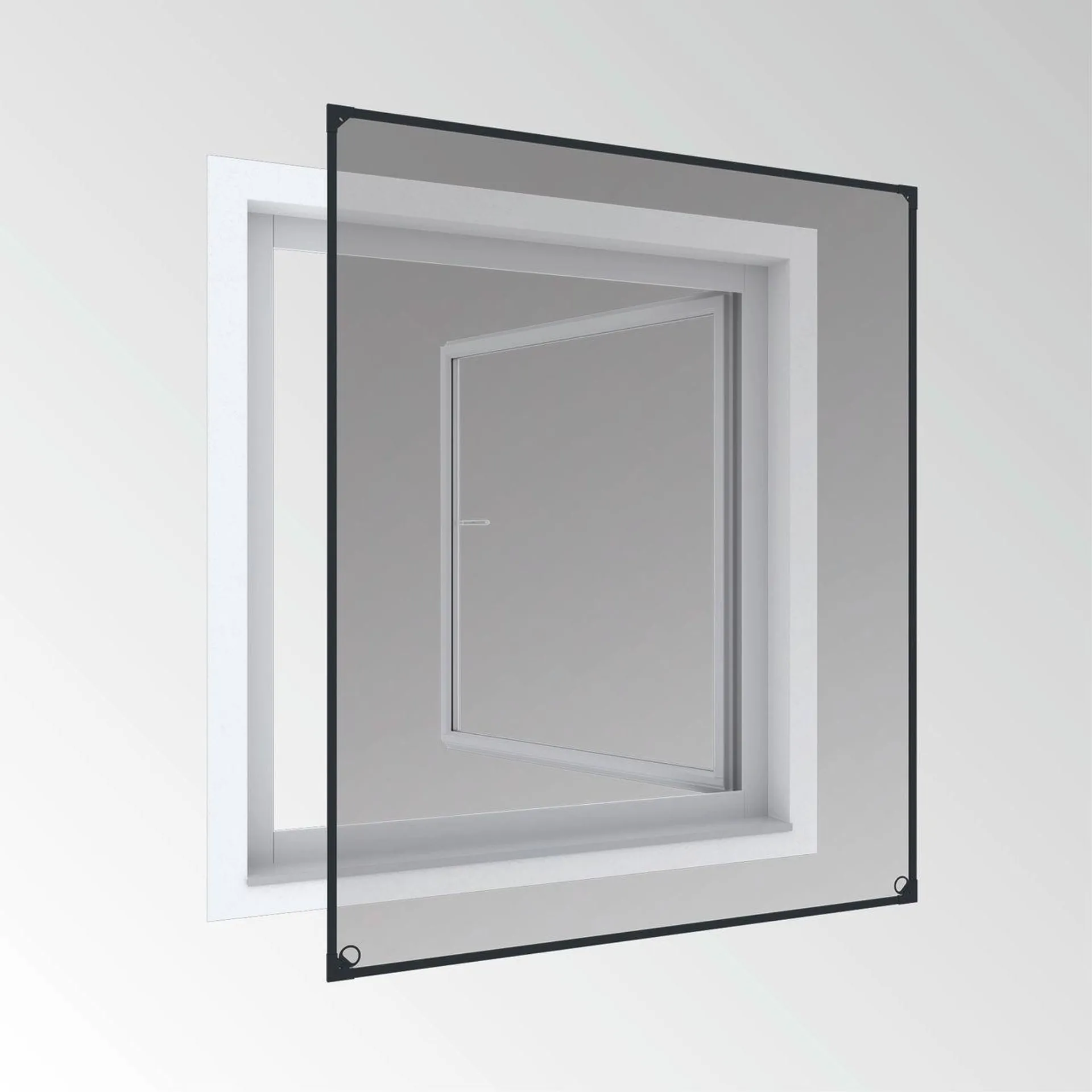 Magnetfenster 100x120cm anthrazit