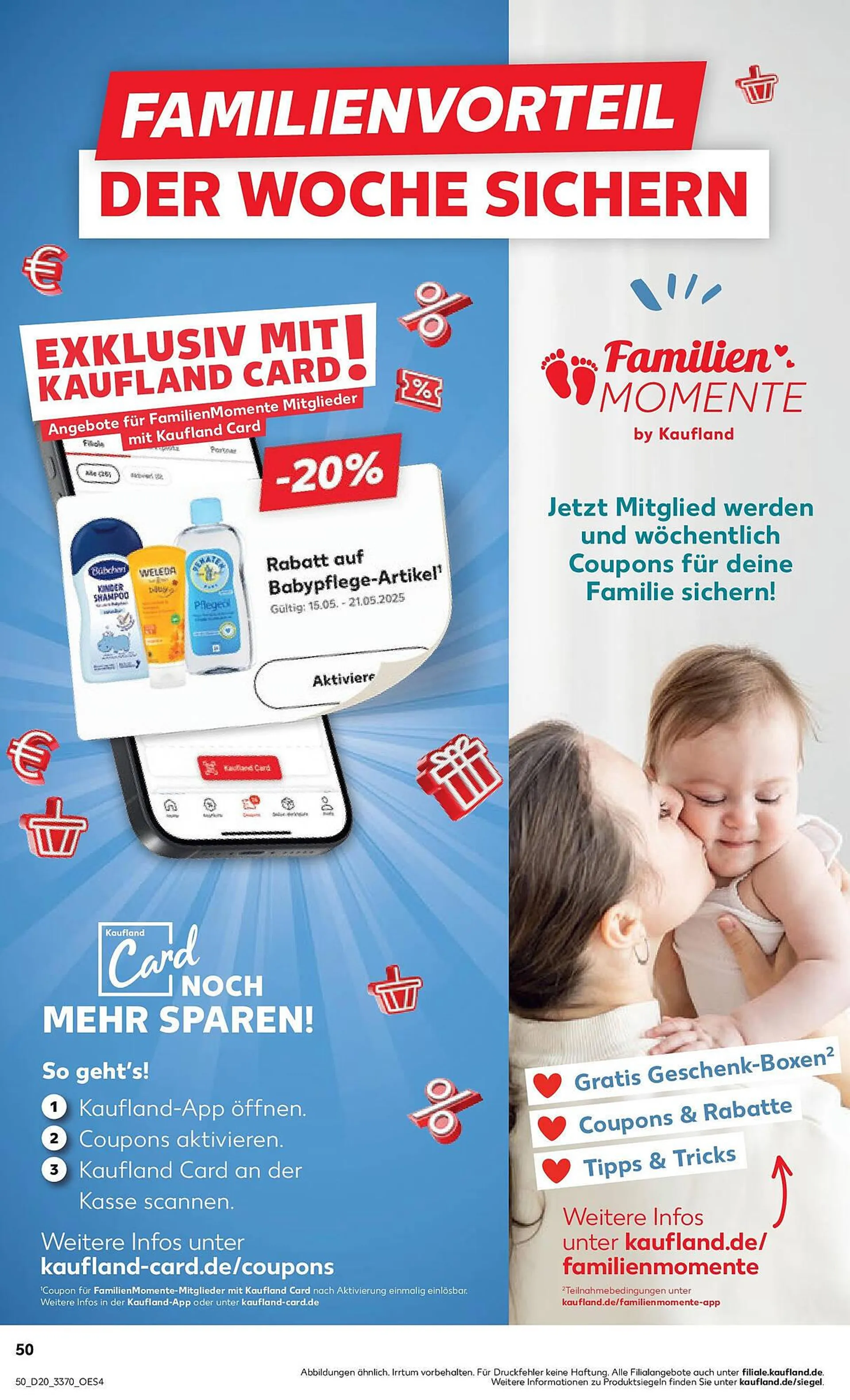 Kaufland Prospekt von 14. Mai bis 21. Mai 2025 - Prospekt seite 50