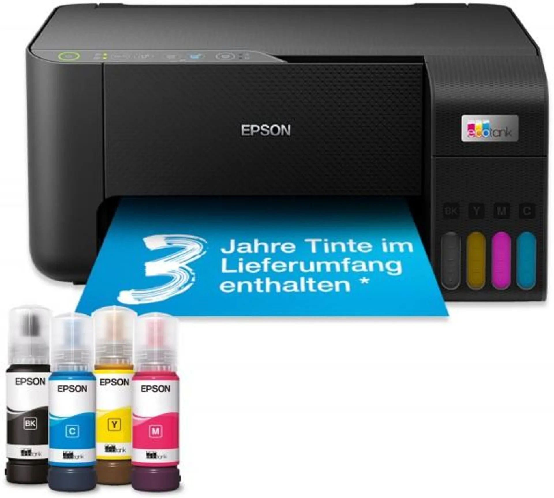 Epson EcoTank ET-2864 Multifunktionsgerät Tinte schwarz