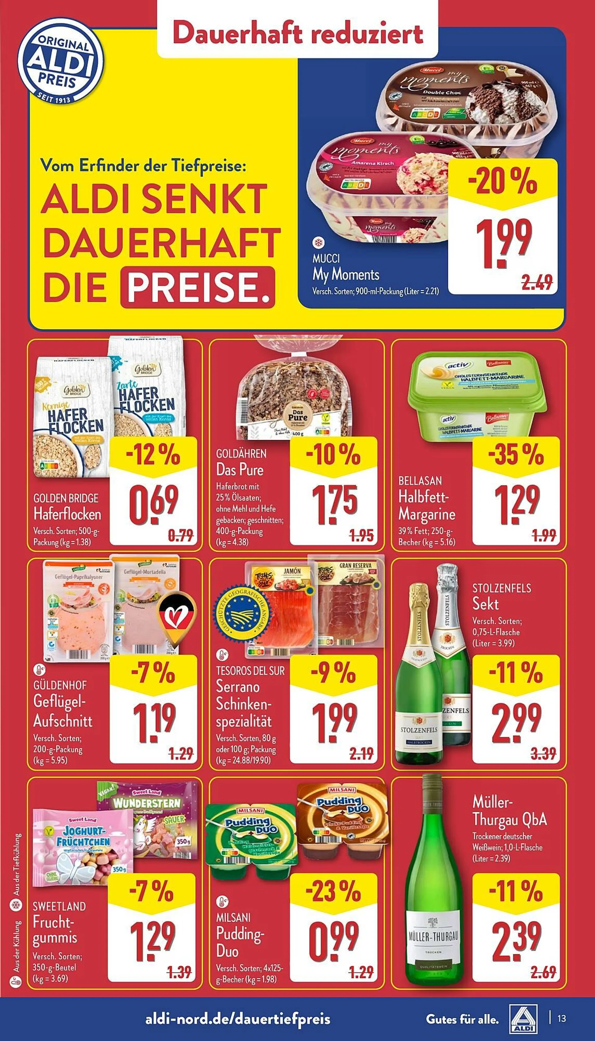 Aldi Nord Prospekt von 10. Februar bis 15. Februar 2025 - Prospekt seite 13