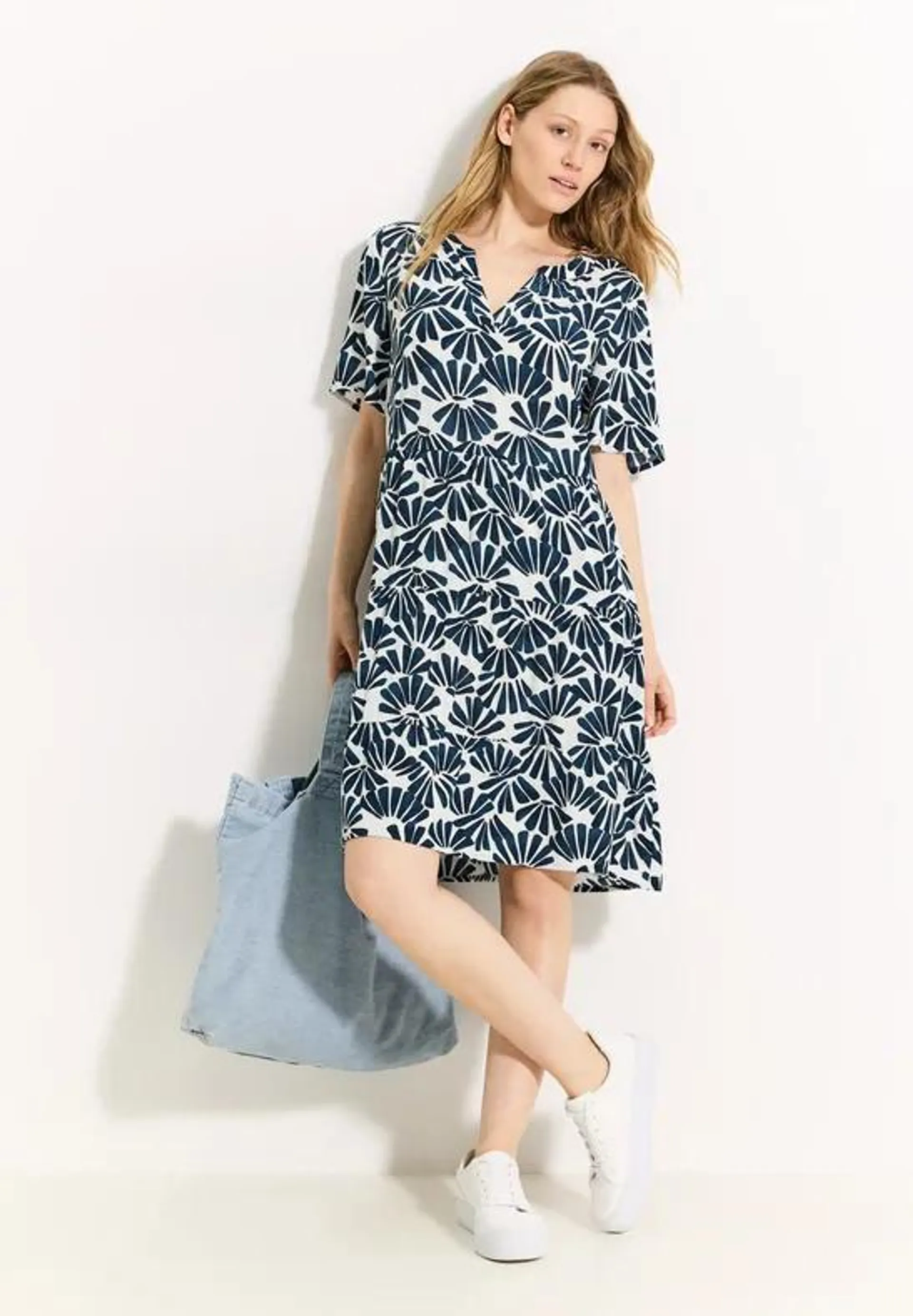 Tunika Kleid mit Print