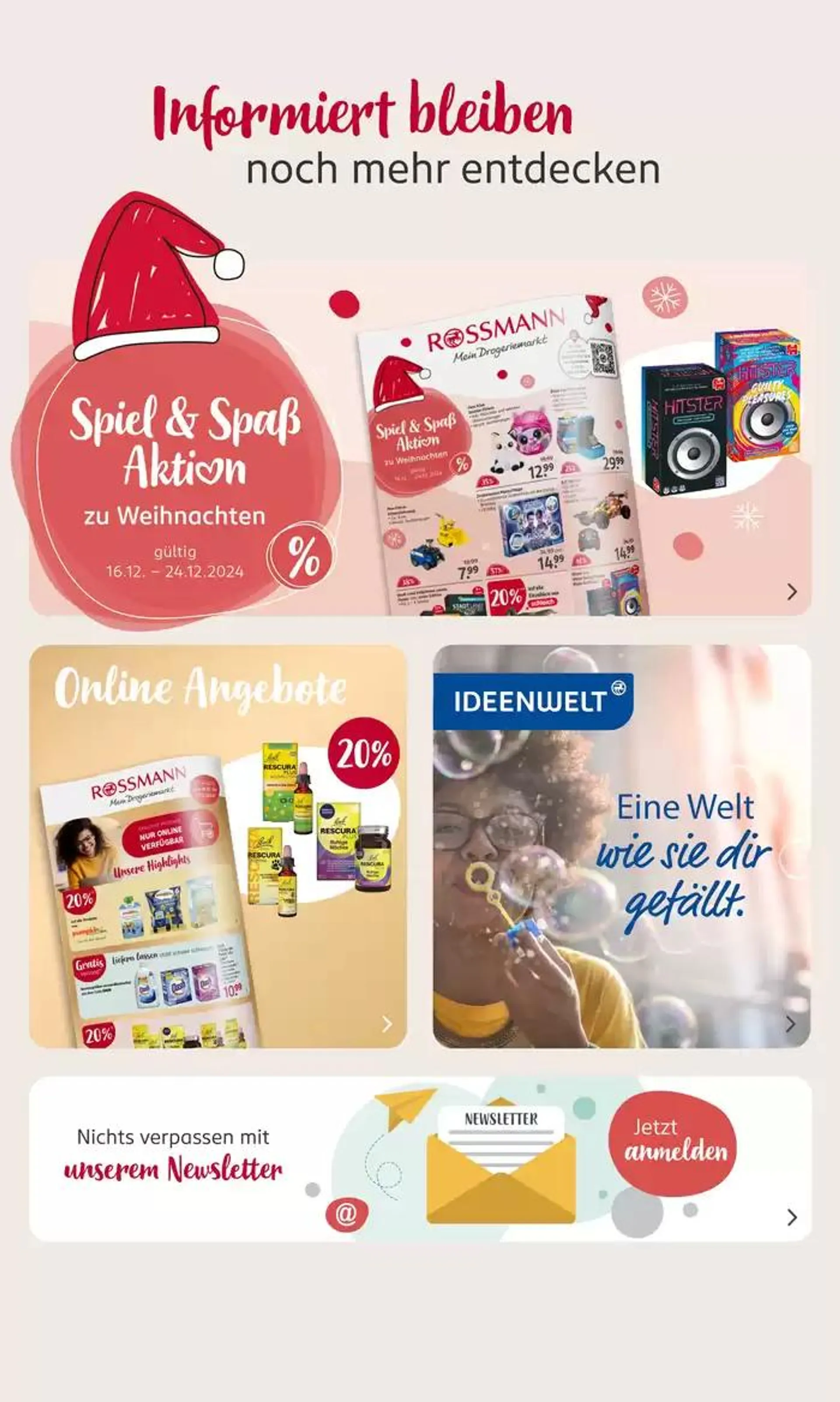 Rossmann katalog von 14. Dezember bis 20. Dezember 2024 - Prospekt seite 23