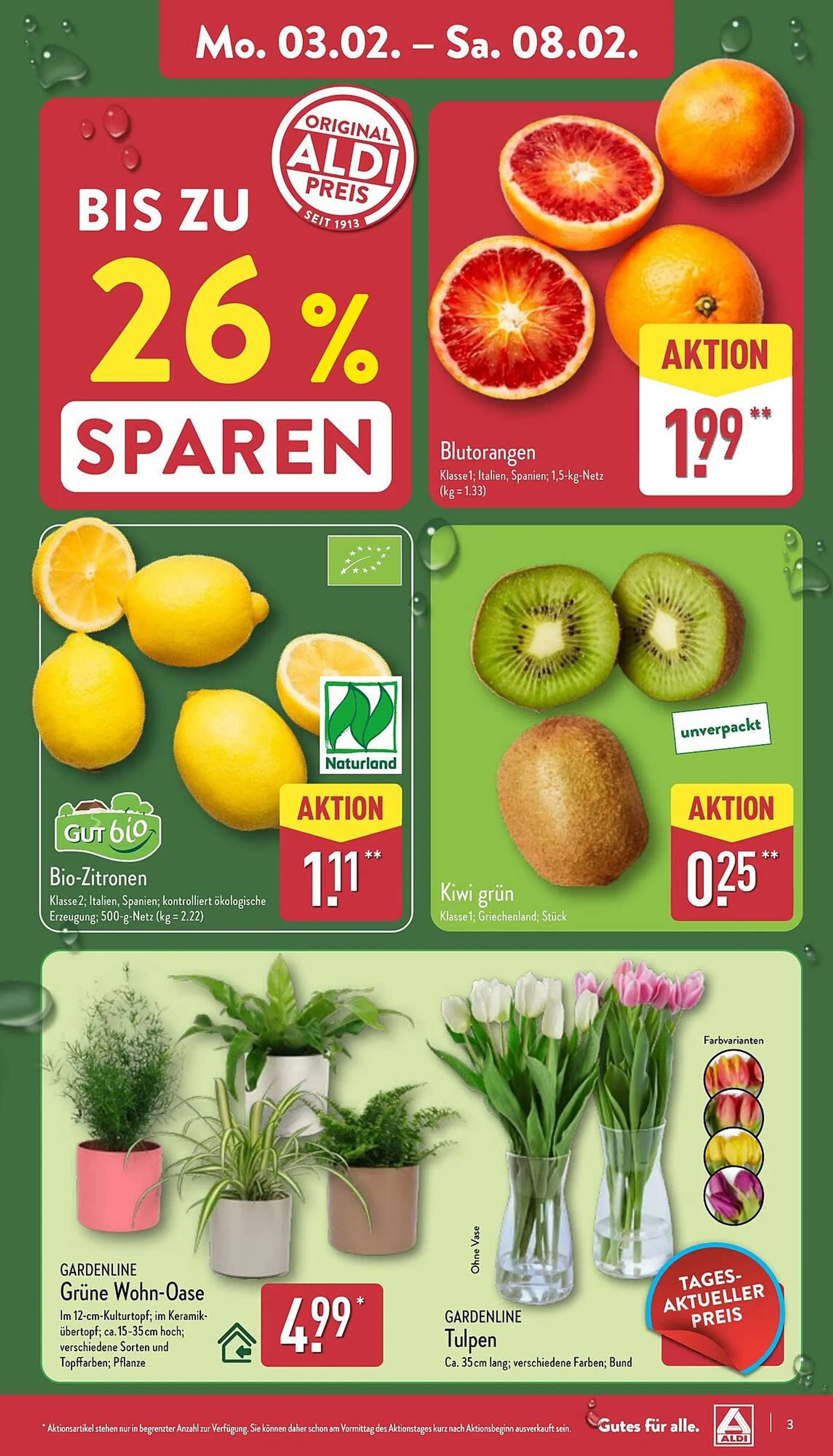 Aldi Nord Prospekt von 3. Februar bis 8. Februar 2025 - Prospekt seite 3