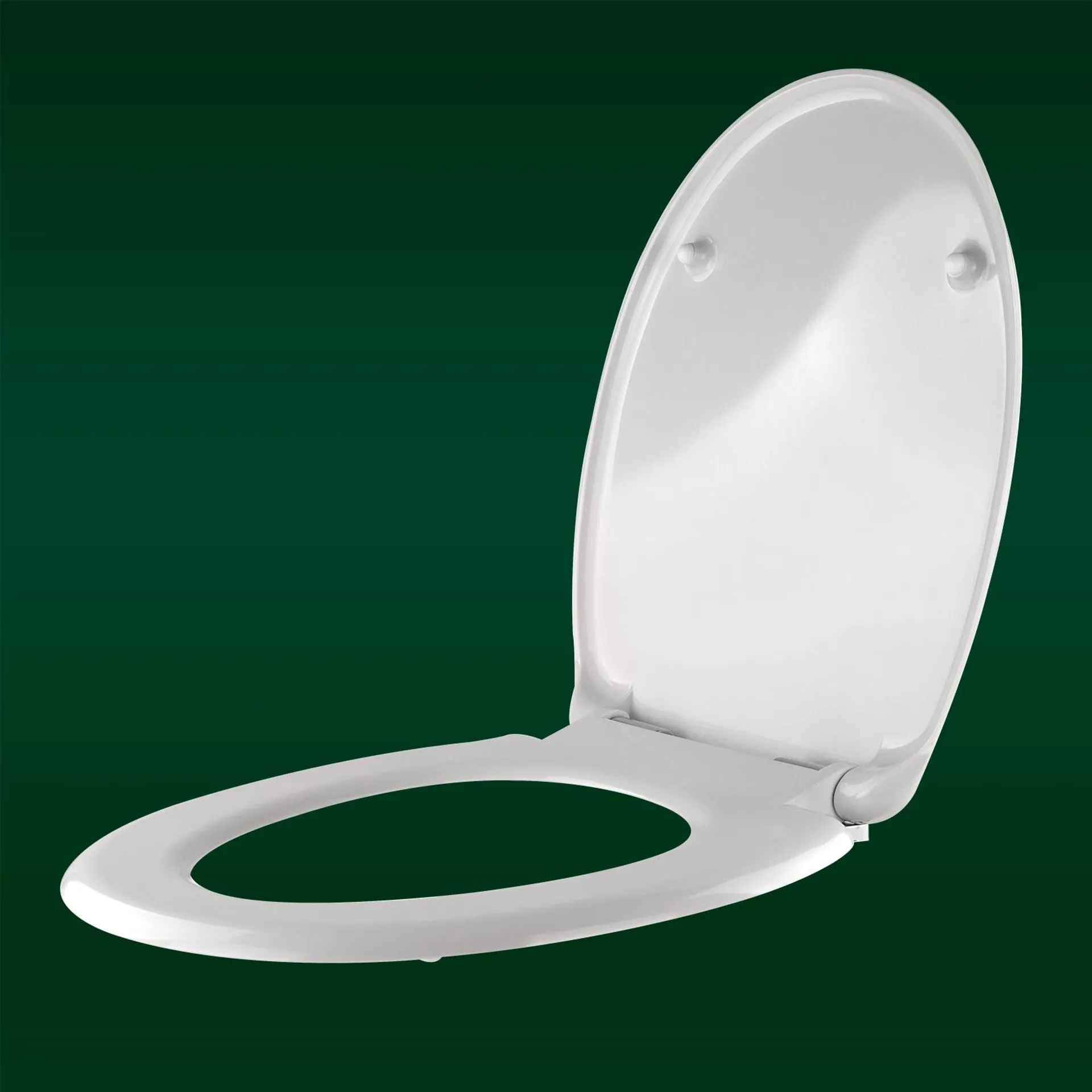 Eisl Duroplast WC-Sitz weiss Absenkautomatik Toilettendeckel Klo