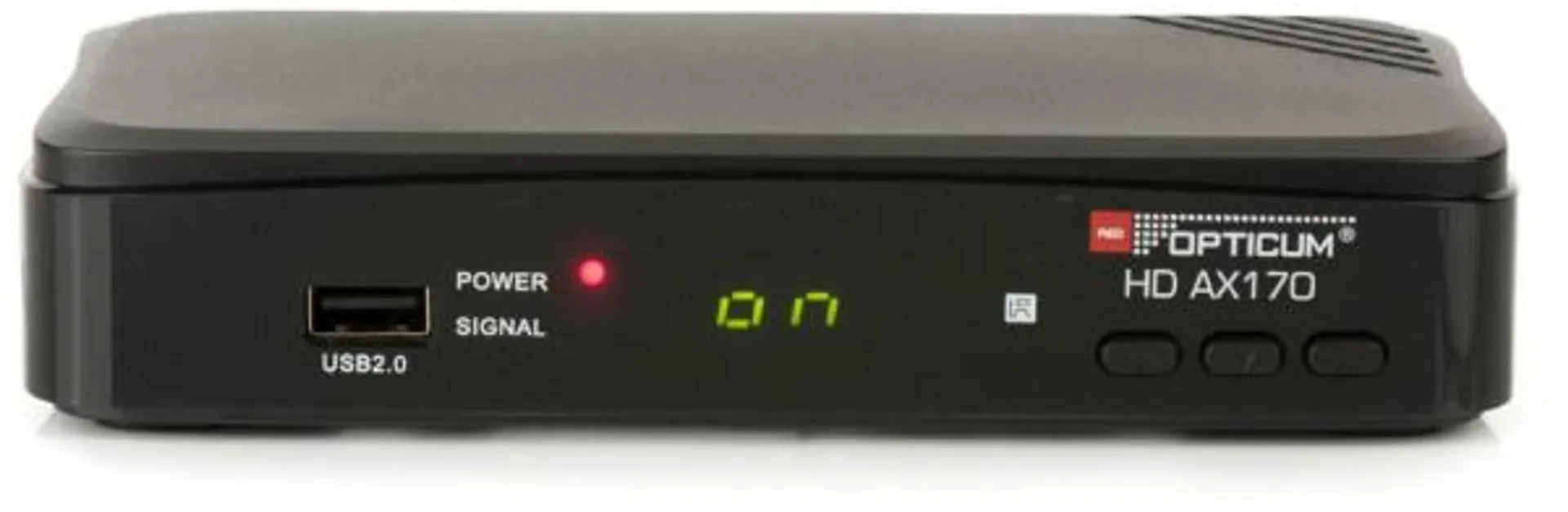 RED OPTICUM HD AX 170 HDTV Sat-Receiver schwarz