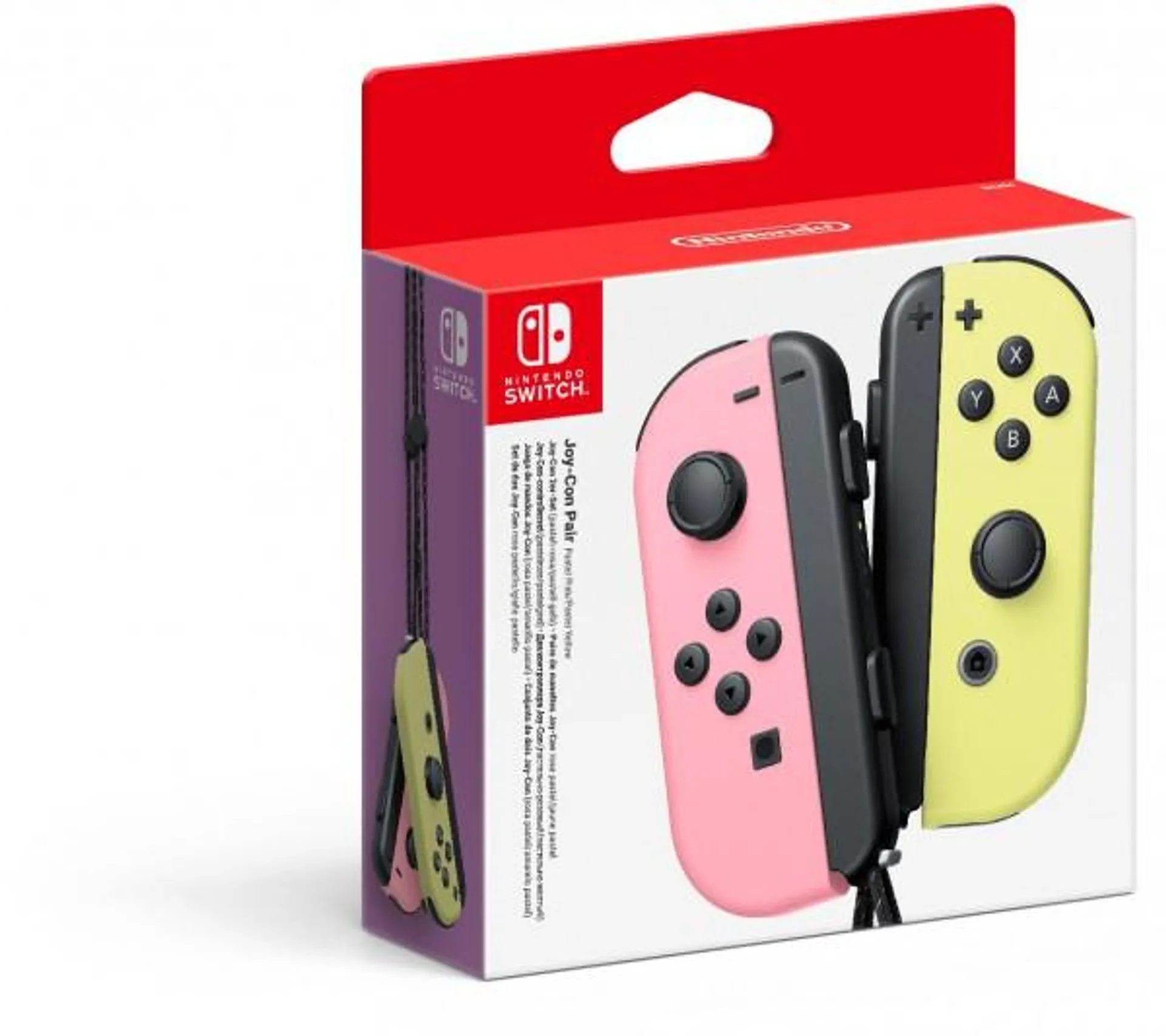 Nintendo Joy-Con (2er Set) pastell rosa/pastell gelb