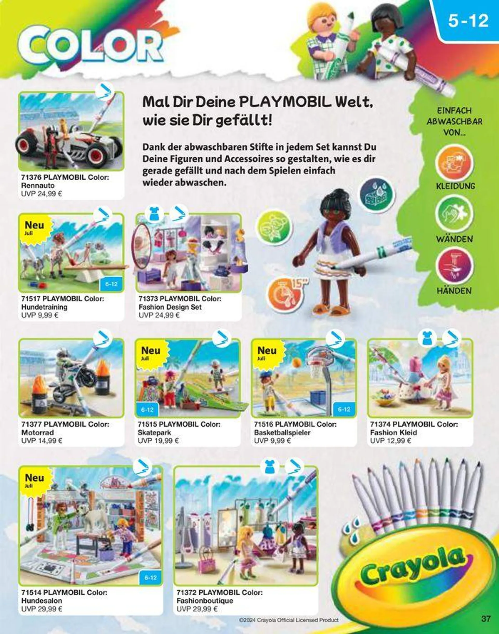 50 Years Of Playmobil von 9. Juli bis 31. Dezember 2024 - Prospekt seite 37