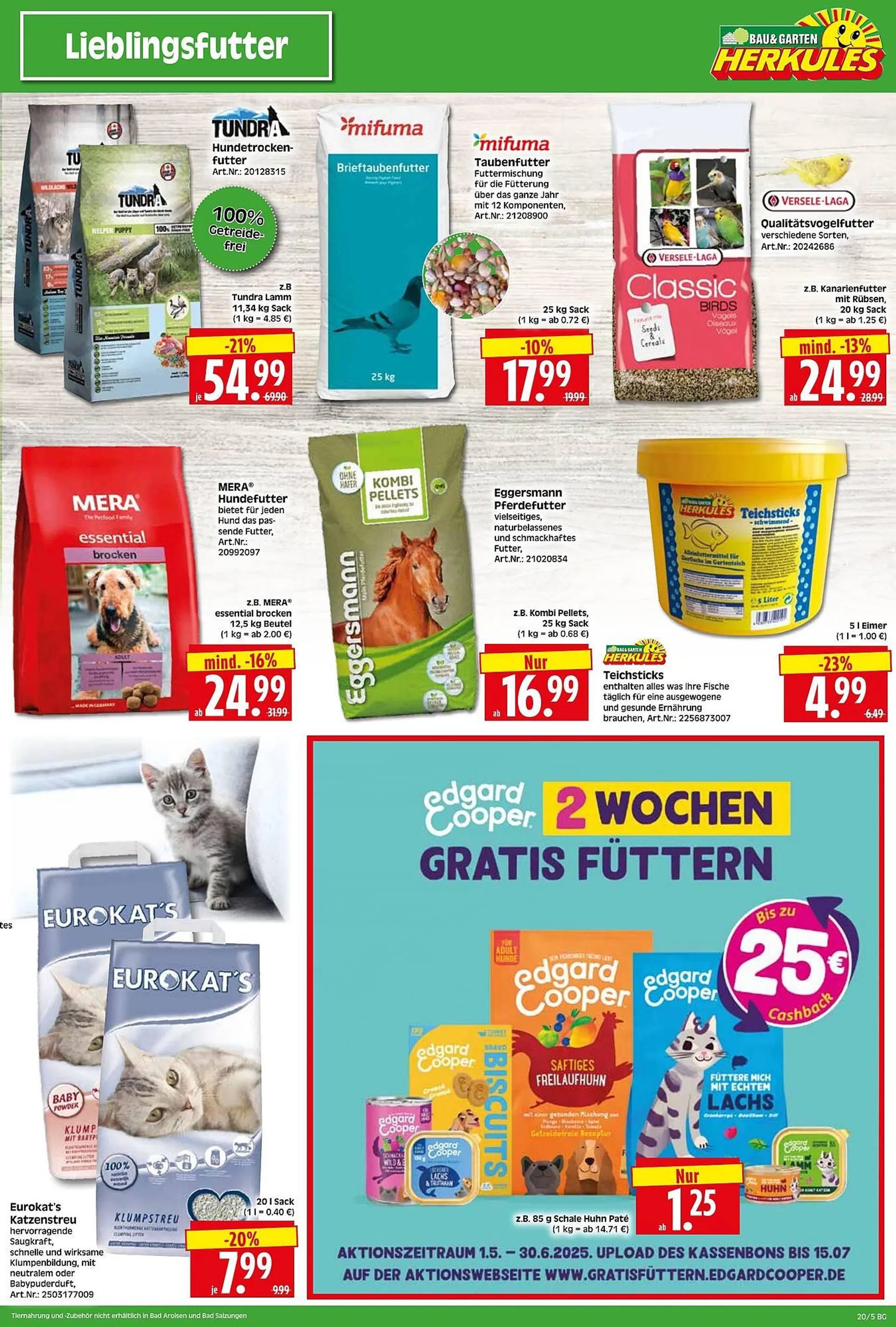 Herkules Baumarkt Prospekt von 12. Mai bis 19. Mai 2025 - Prospekt seite 5