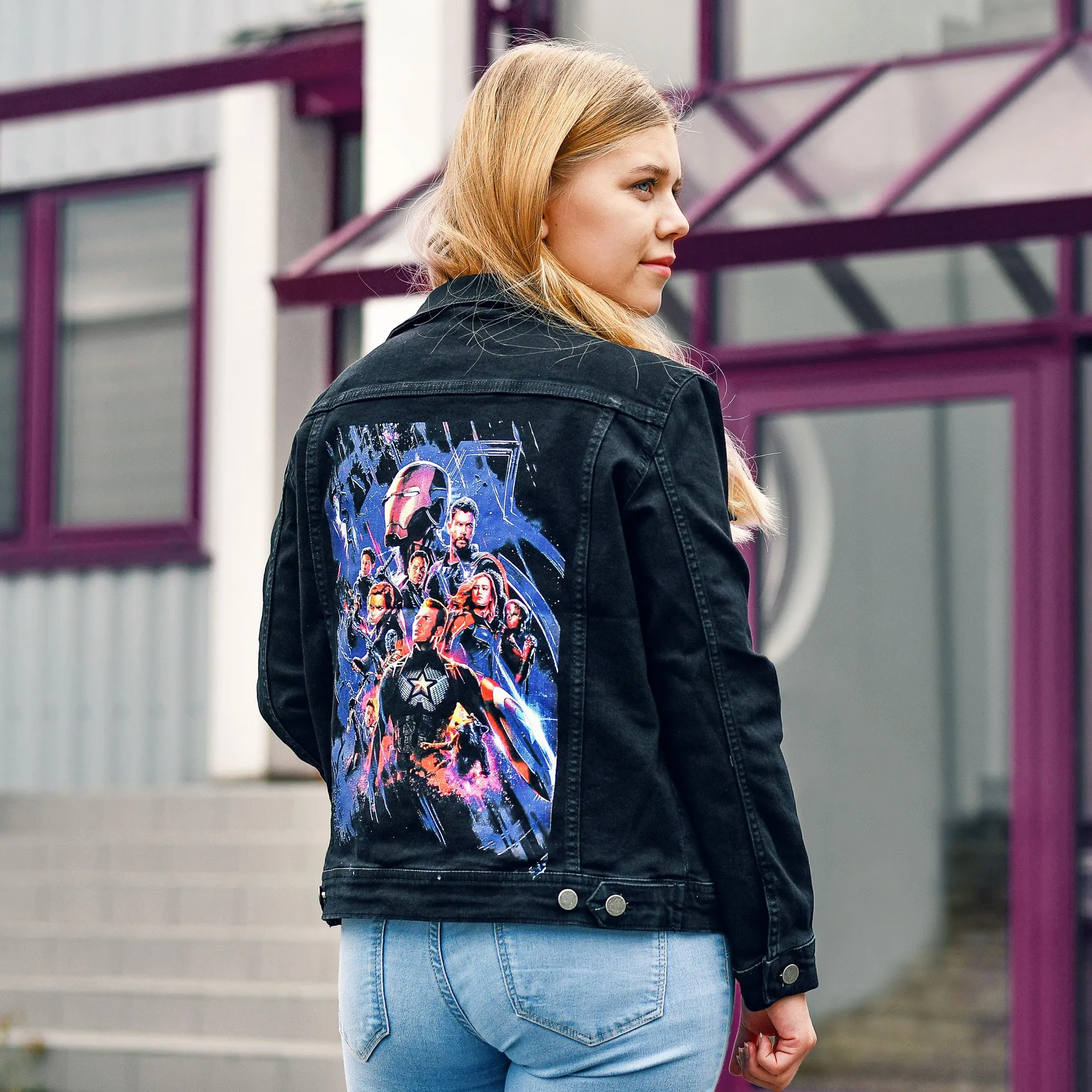 The Infinity Saga Group Jeansjacke - Marvel Avengers