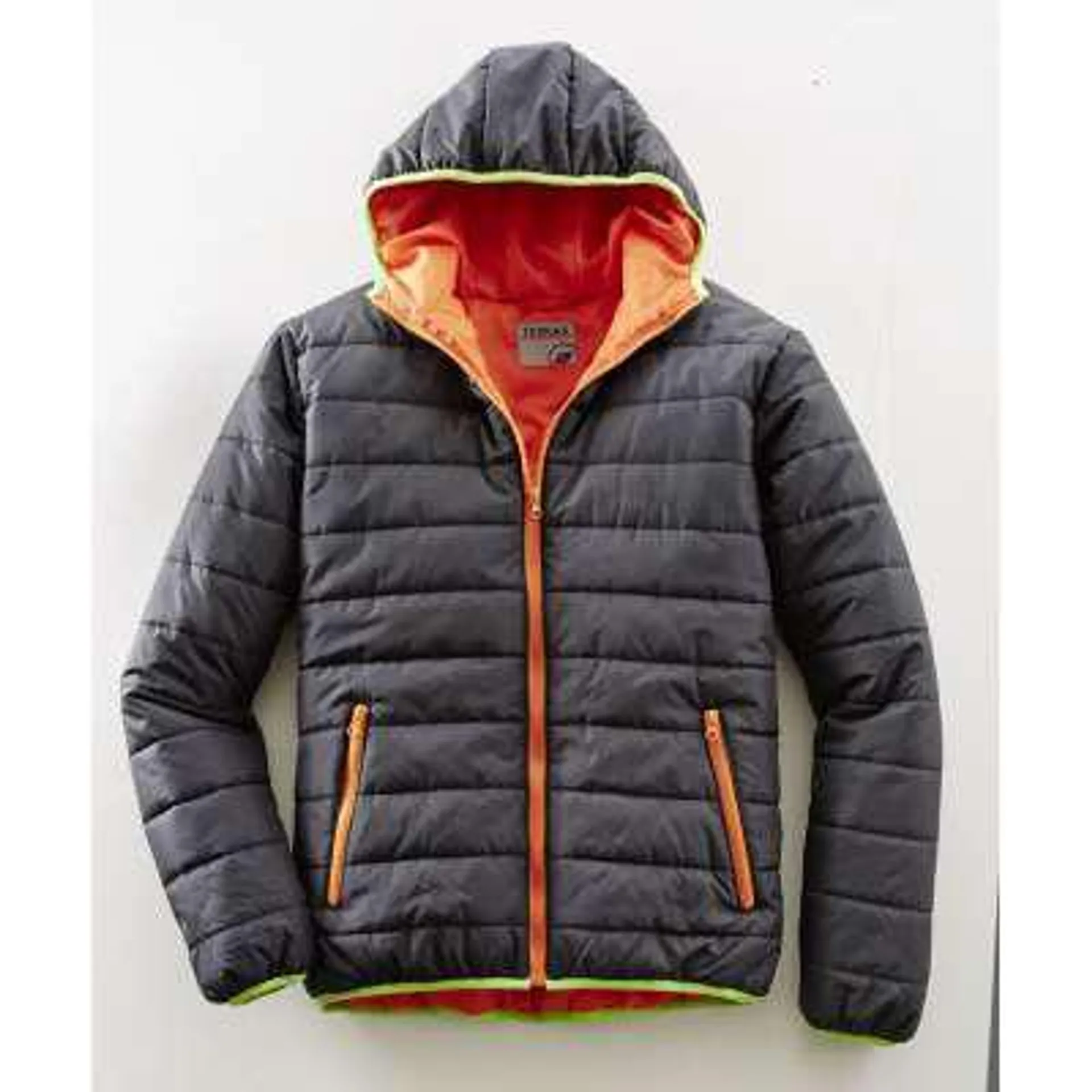 Terrax Steppjacke schwarz/limette,