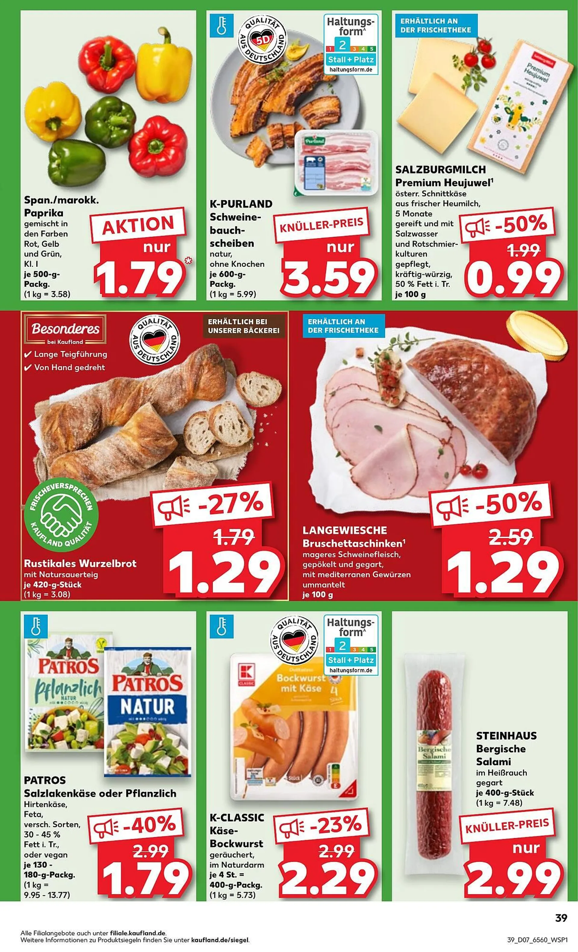 Kaufland Prospekt von 13. Februar bis 19. Februar 2025 - Prospekt seite 39