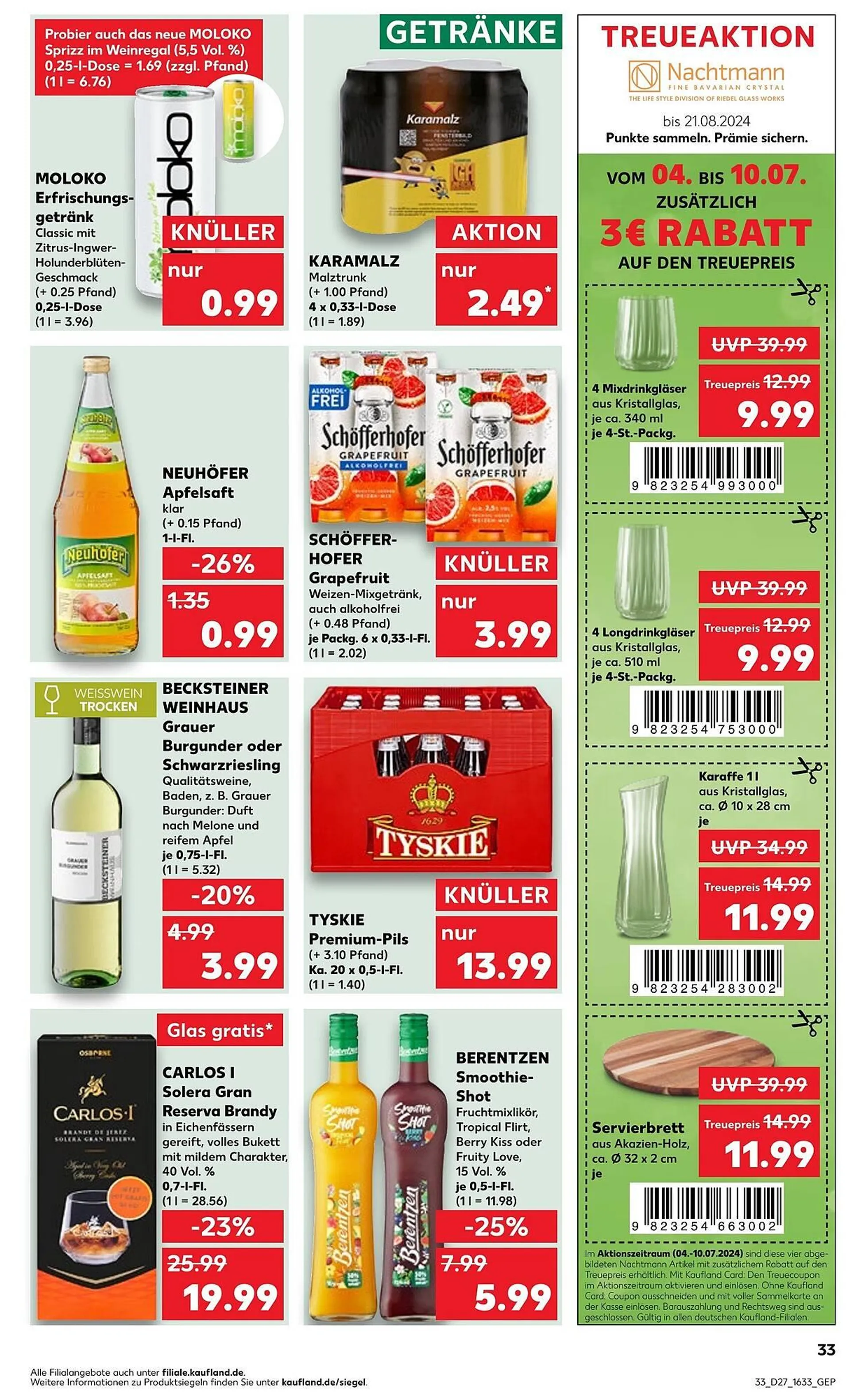 Kaufland Prospekt von 3. Juli bis 10. Juli 2024 - Prospekt seite 41