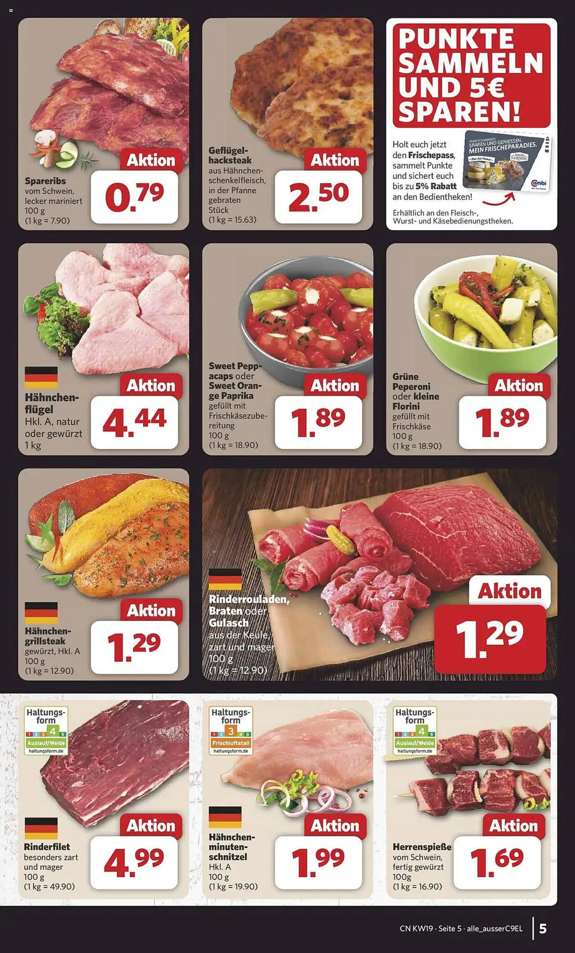 Combi Prospekt von 5. Mai bis 10. Mai 2025 - Prospekt seite 5