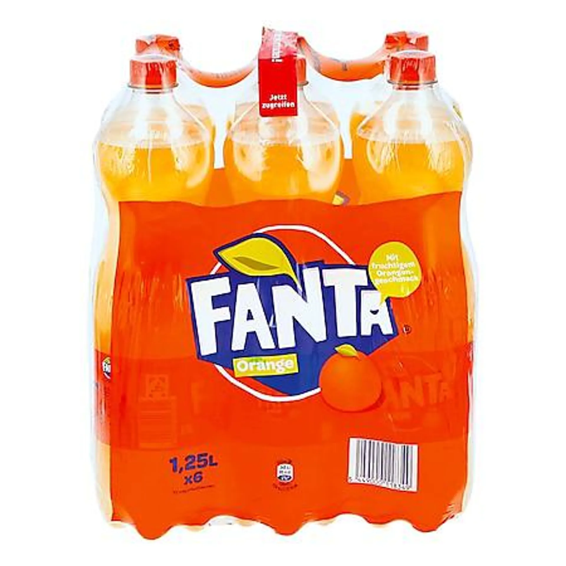 Fanta 1,25 Liter, 6er Pack