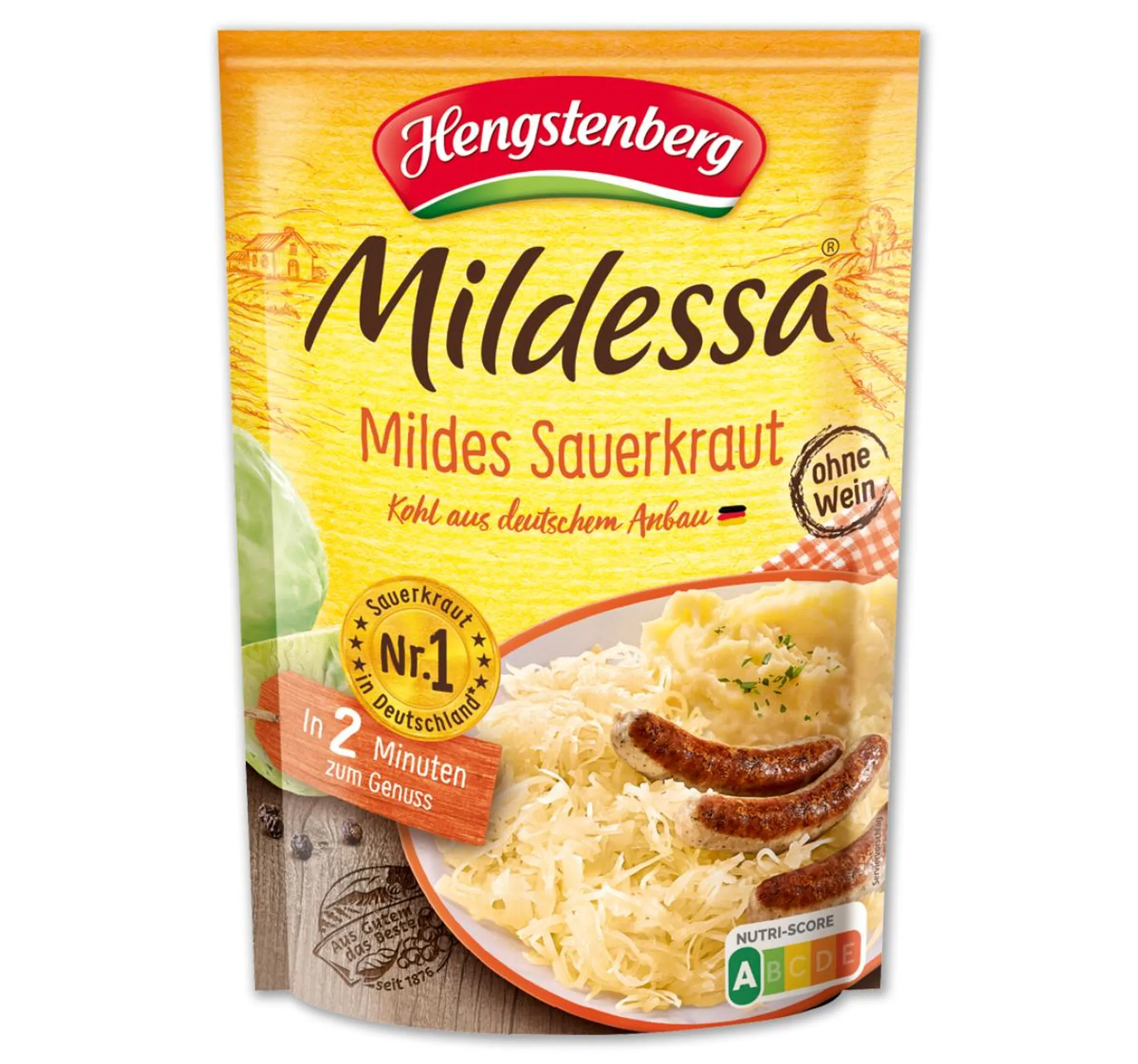 HENGSTENBERG Mildessa Mildes Sauerkraut*