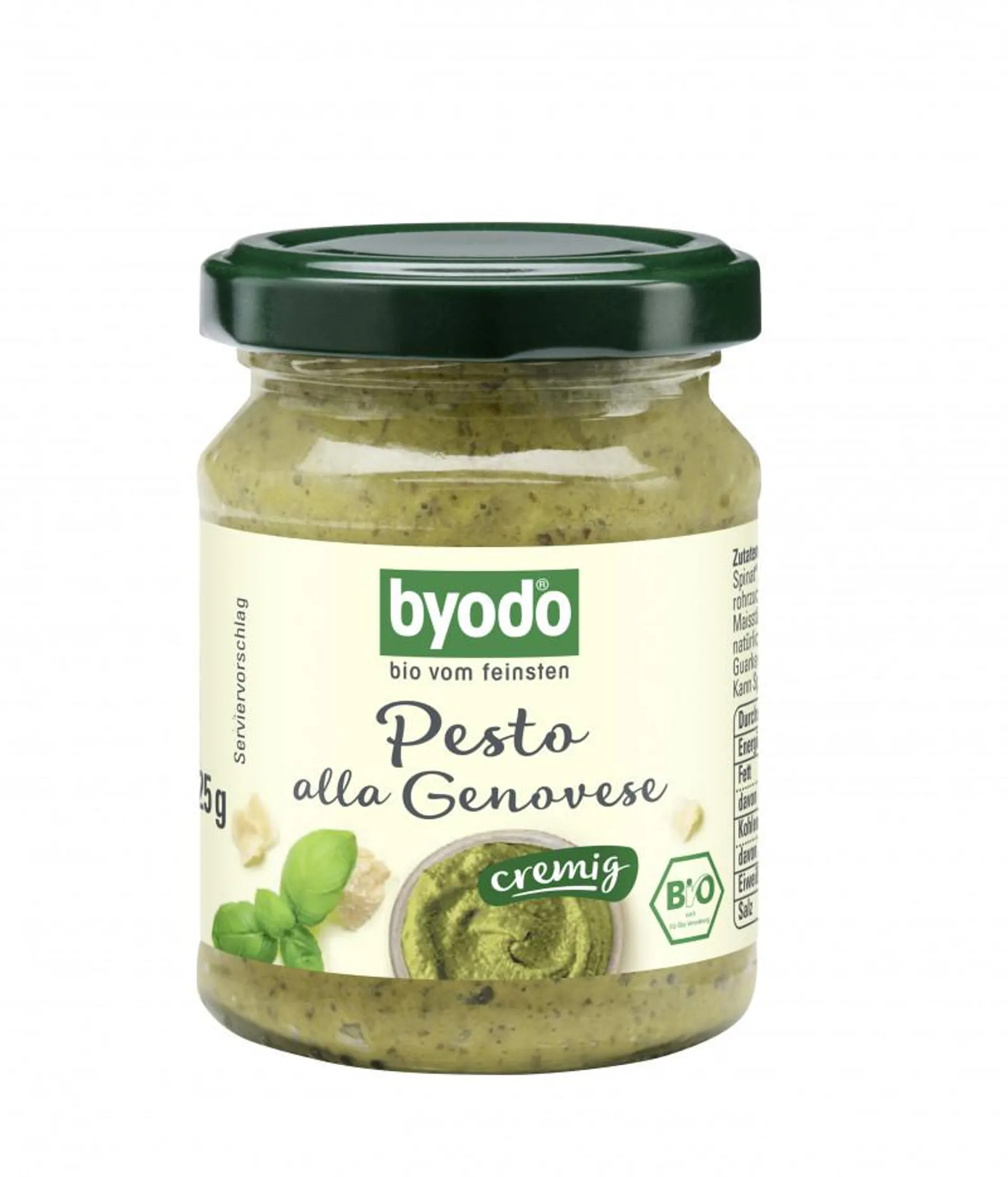 Byodo Pesto alla Genovese cremig 125 g