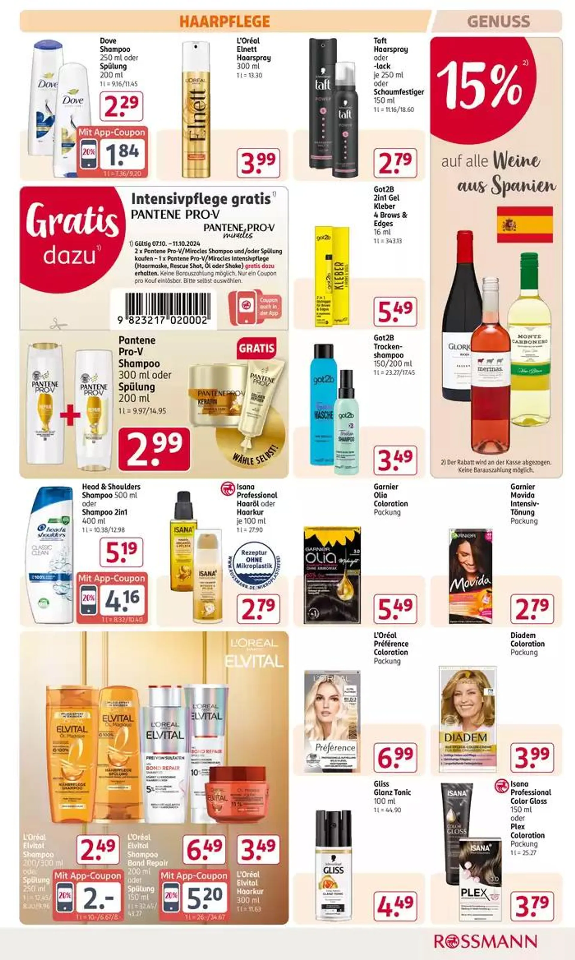 Rossmann katalog von 5. Oktober bis 11. Oktober 2024 - Prospekt seite 7