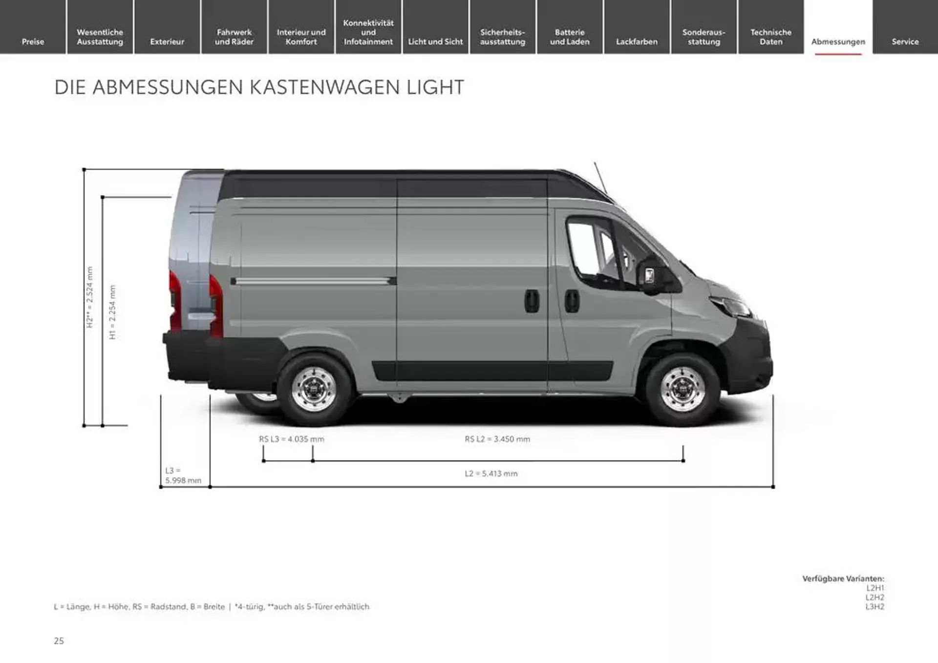 Toyota Der neue Proace Max/Proace Max Electric von 1. Januar bis 1. Januar 2026 - Prospekt seite 25