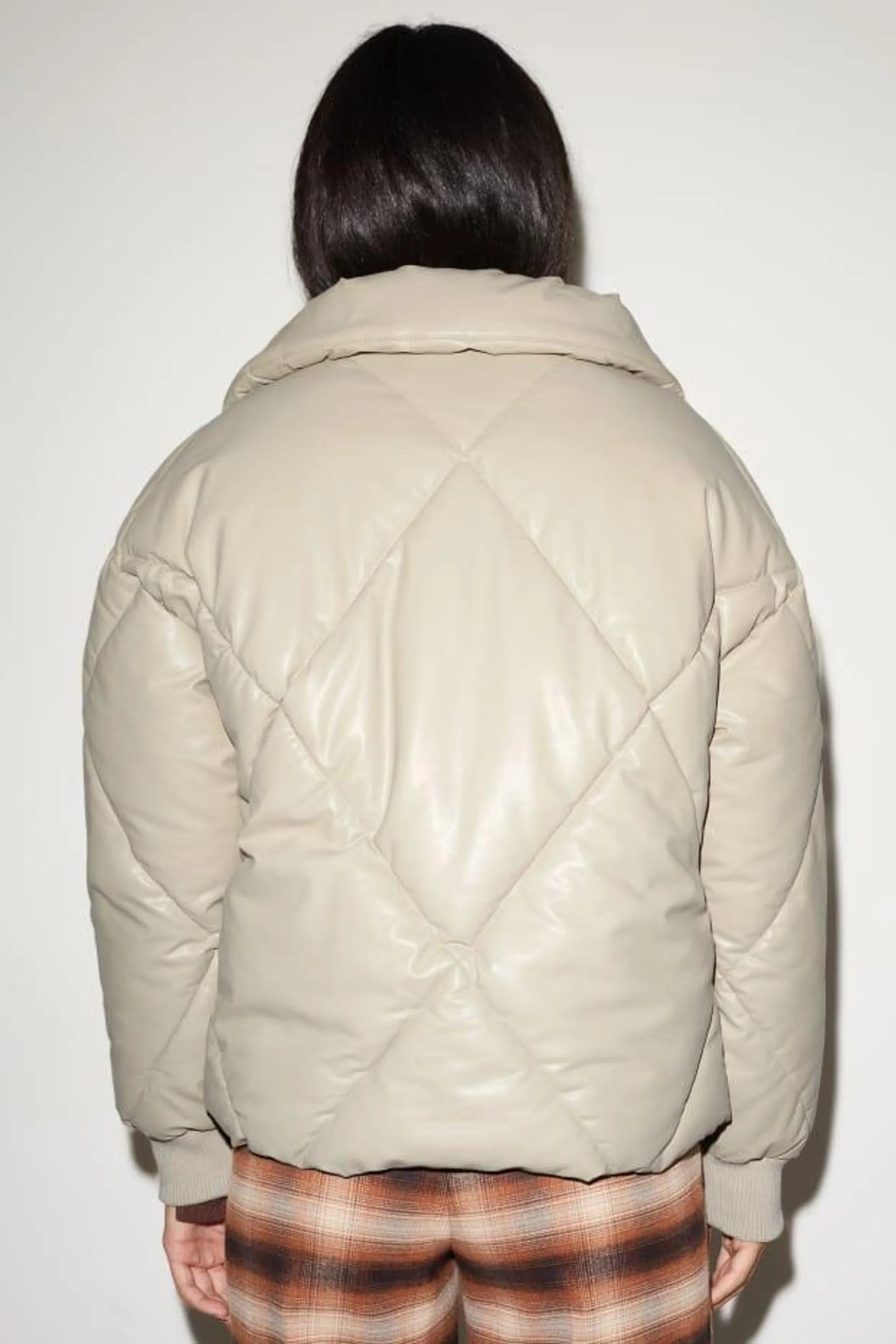 CLOCKHOUSE - quilted jacket - faux leather