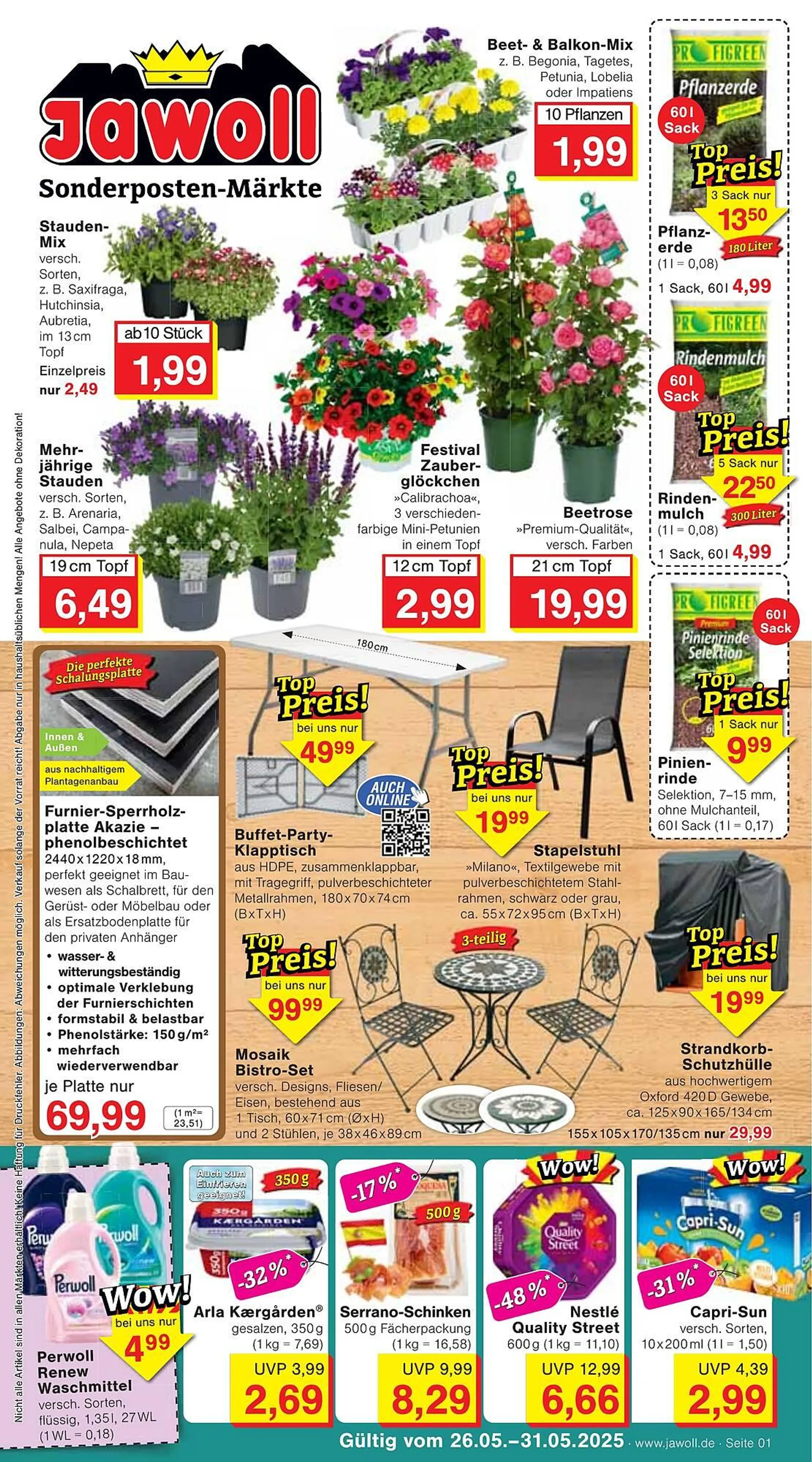 Jawoll Prospekt von 26. Mai bis 31. Mai 2025 - Prospekt seite 1