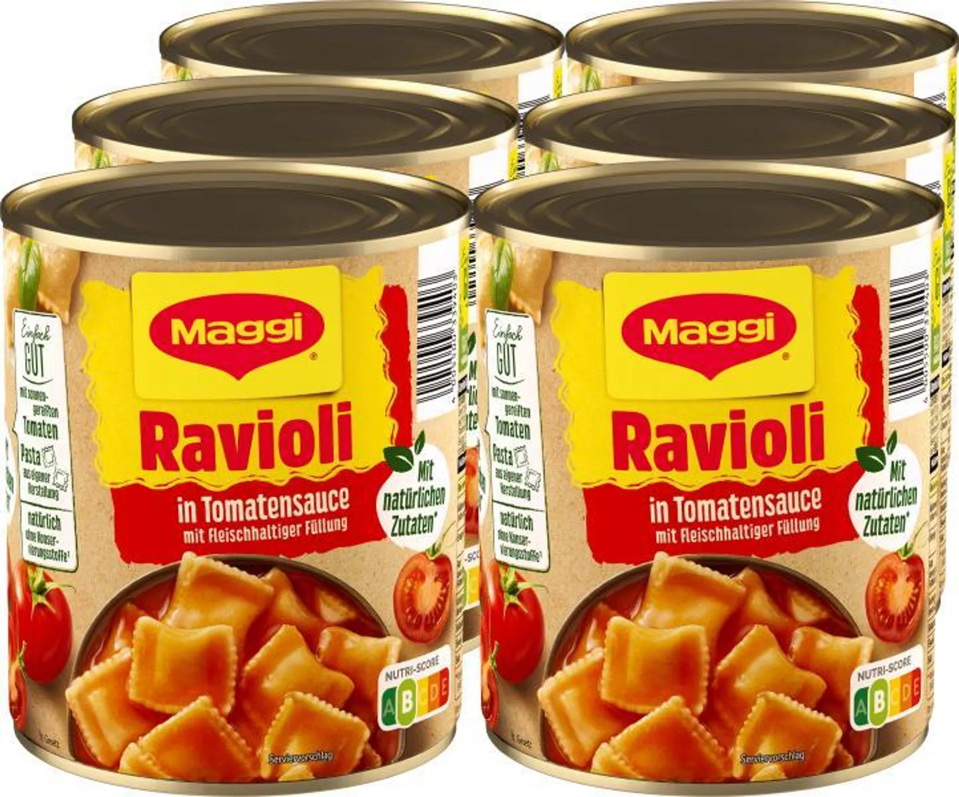 Maggi Ravioli in Tomatensauce