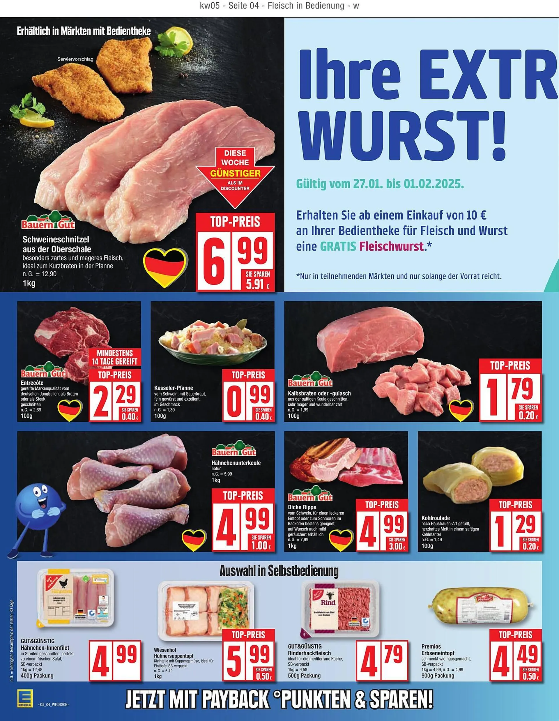 EDEKA Prospekt von 27. Januar bis 1. Februar 2025 - Prospekt seite 3