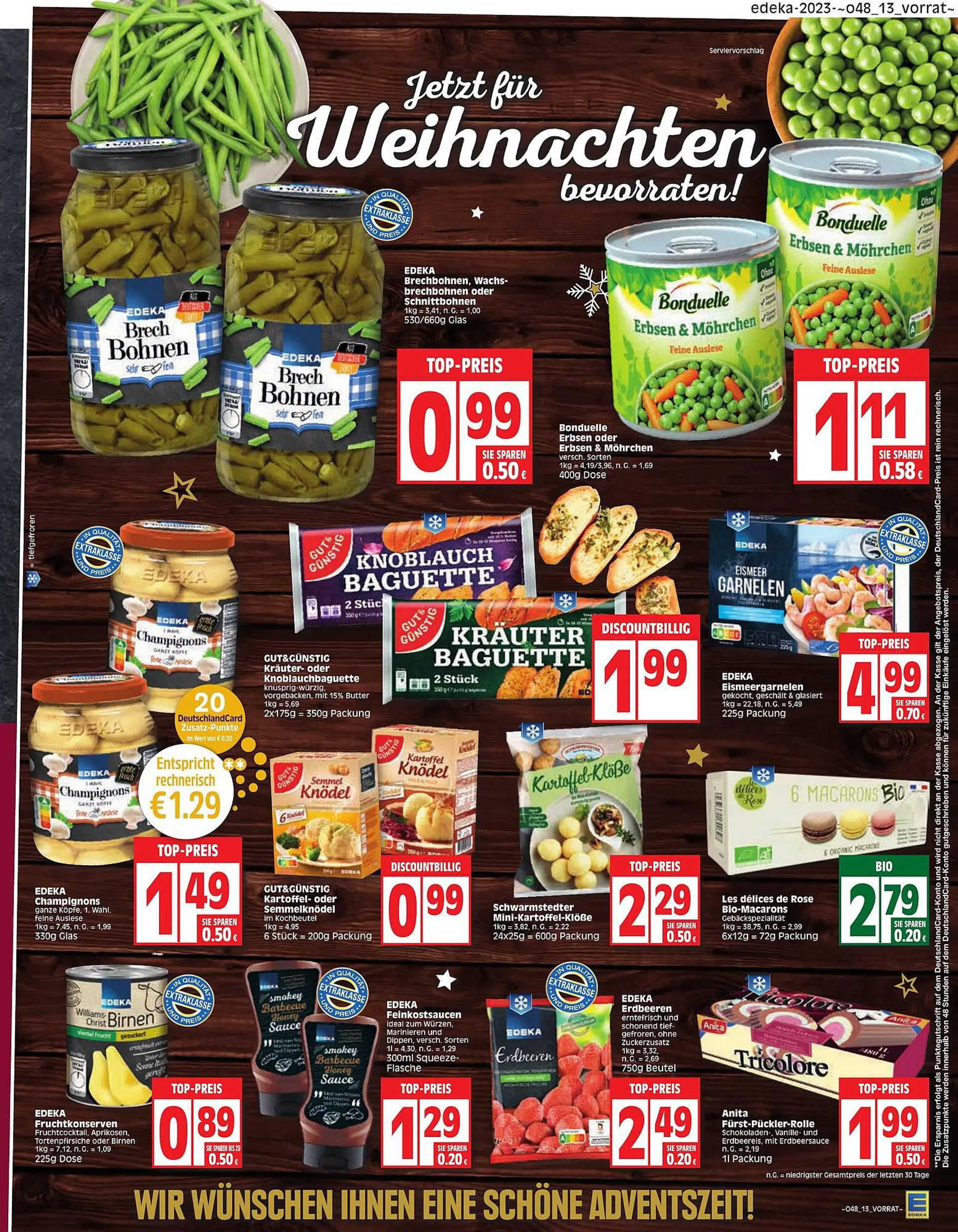 EDEKA Prospekt von 22. November bis 25. November 2023 - Prospekt seite 13