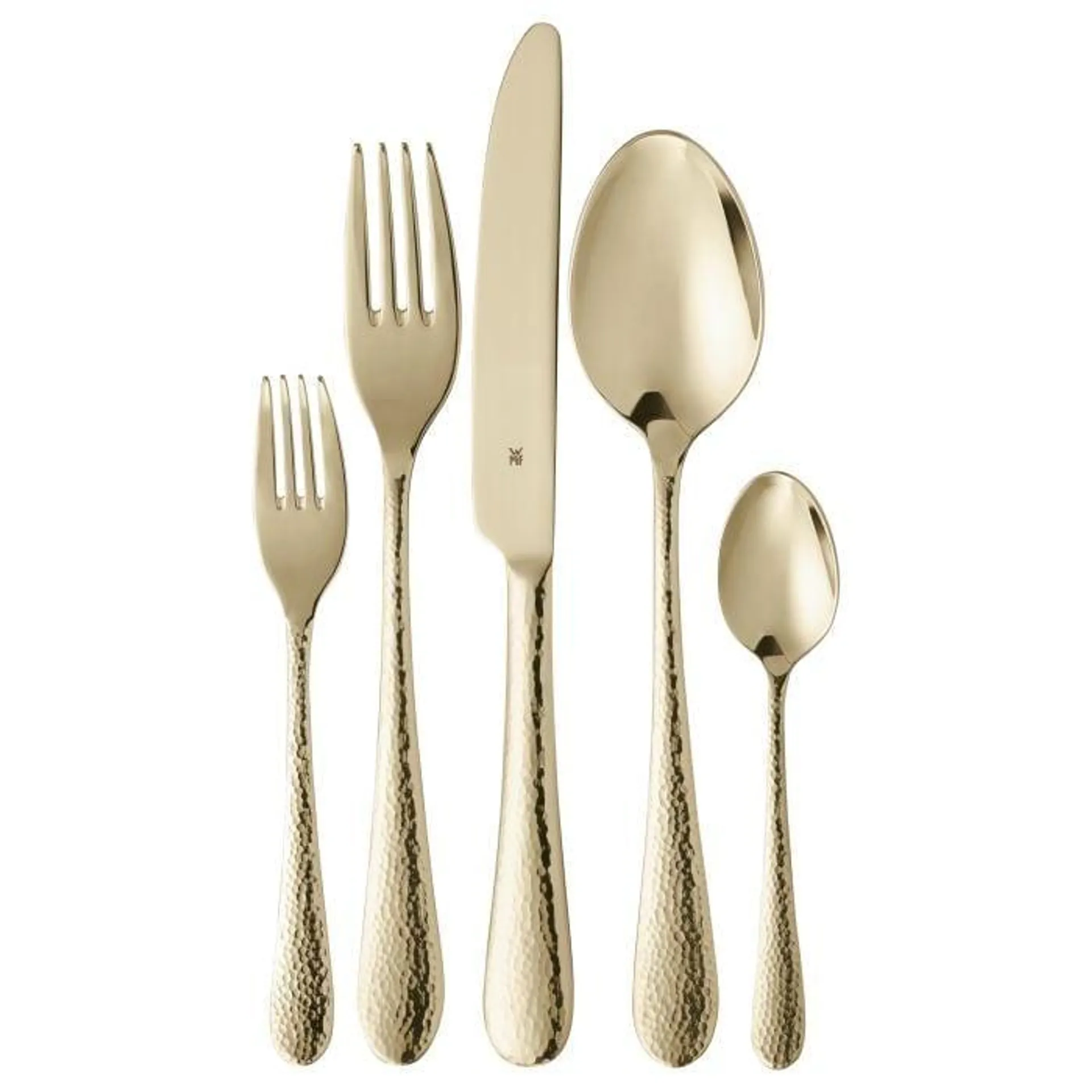 Sitello Besteck-Set, Gold Edition, 30-teilig, Cromargan®