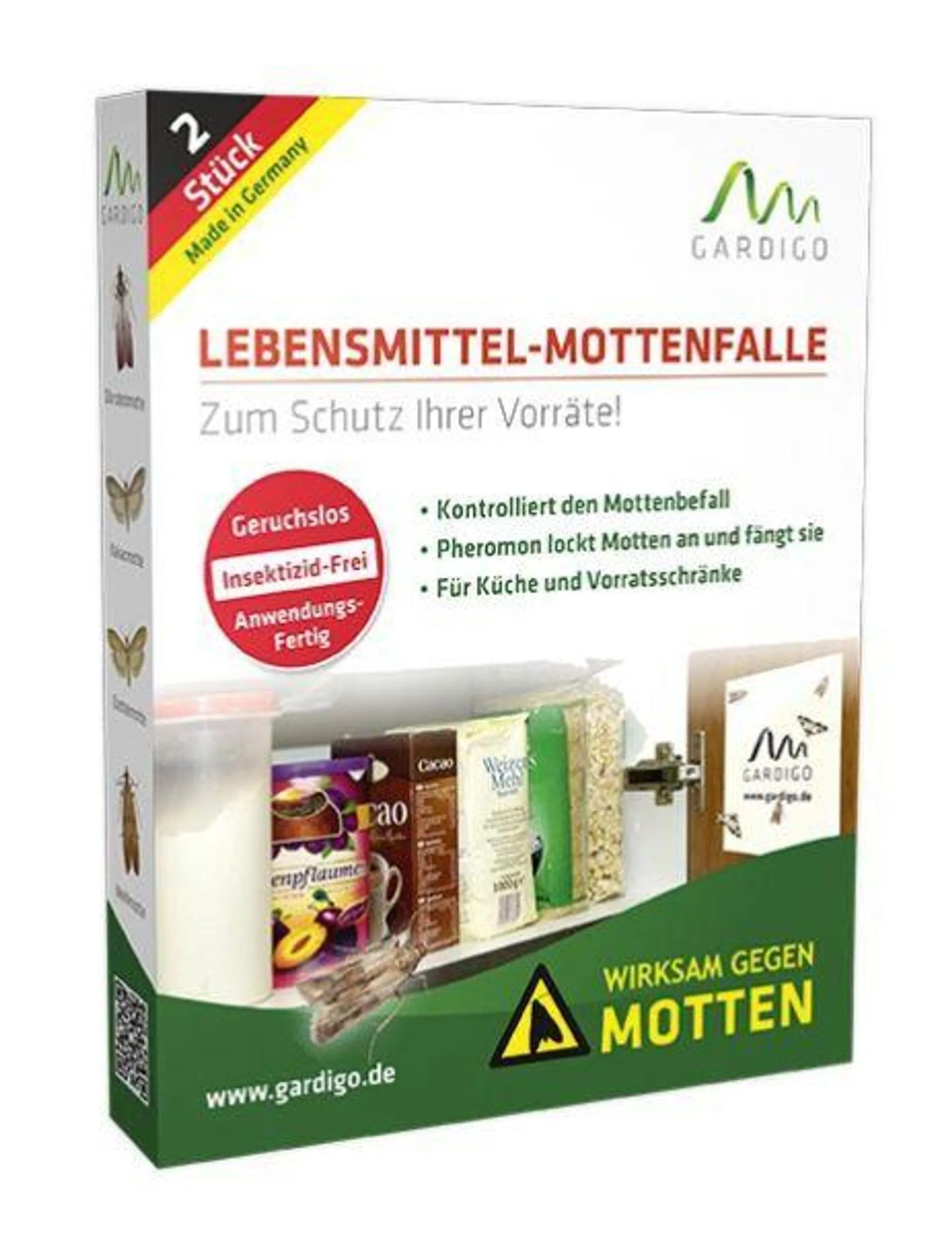 Lebensmittelmottenfalle 2er Set