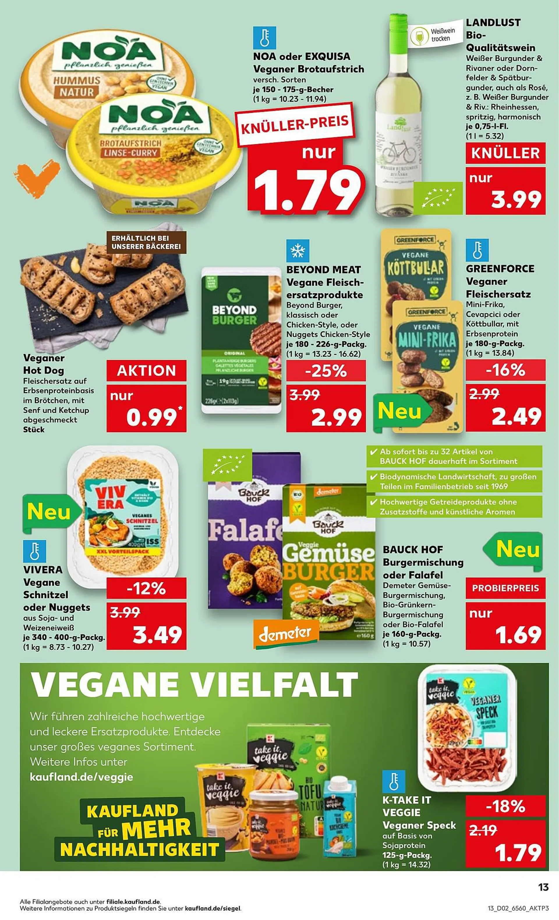 Kaufland Prospekt von 11. Januar bis 17. Januar 2024 - Prospekt seite 13