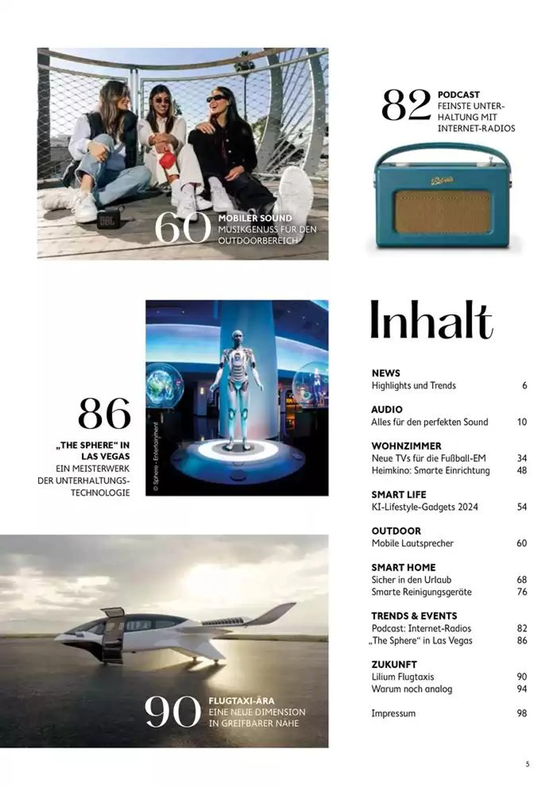 MAGAZIN 24/02 Lifestyle von 29. Oktober bis 31. Dezember 2028 - Prospekt seite 5