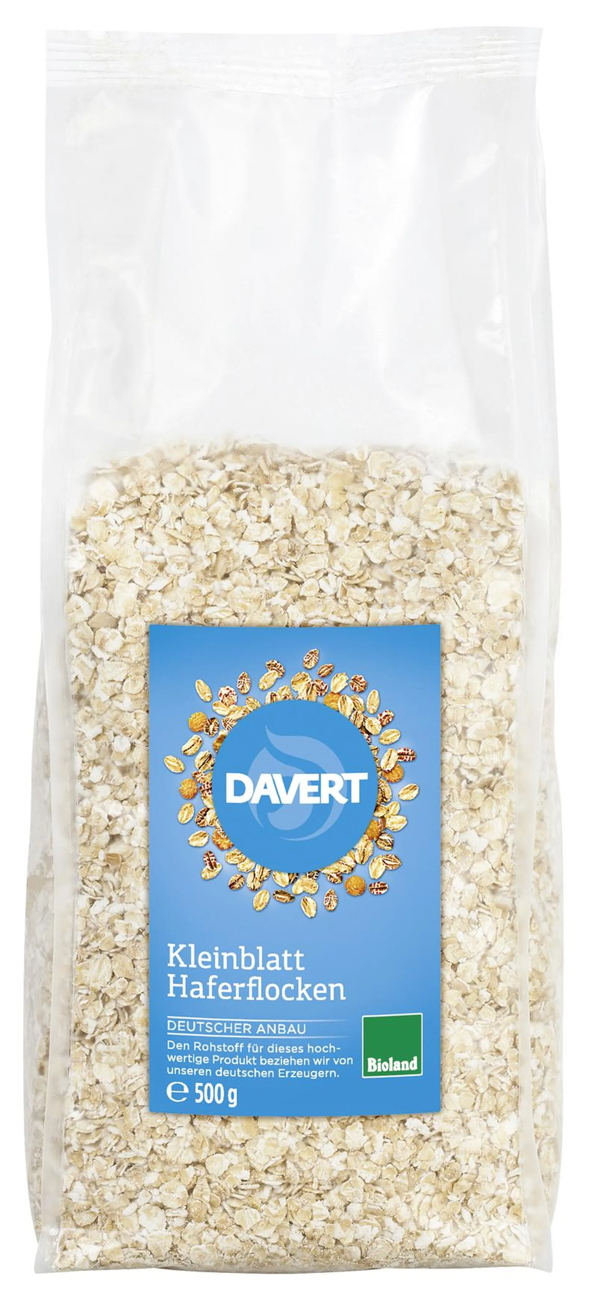 Davert Haferflocken Kleinblatt 500g