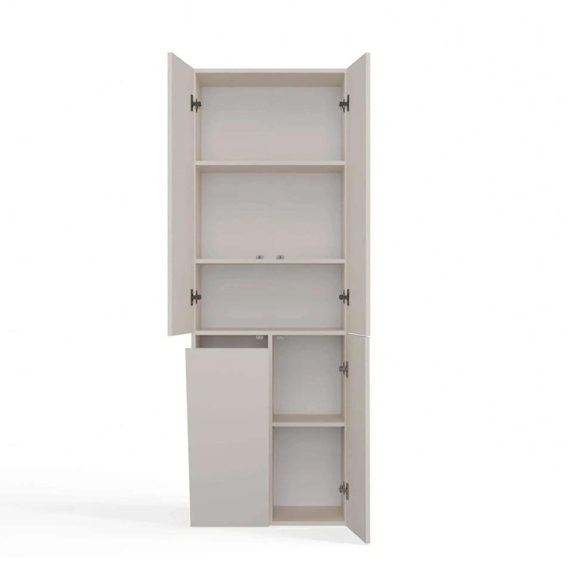 3XE LIVING BADEZIMMERSCHRANK: kaschmir, 60 x 174 x 30 cm