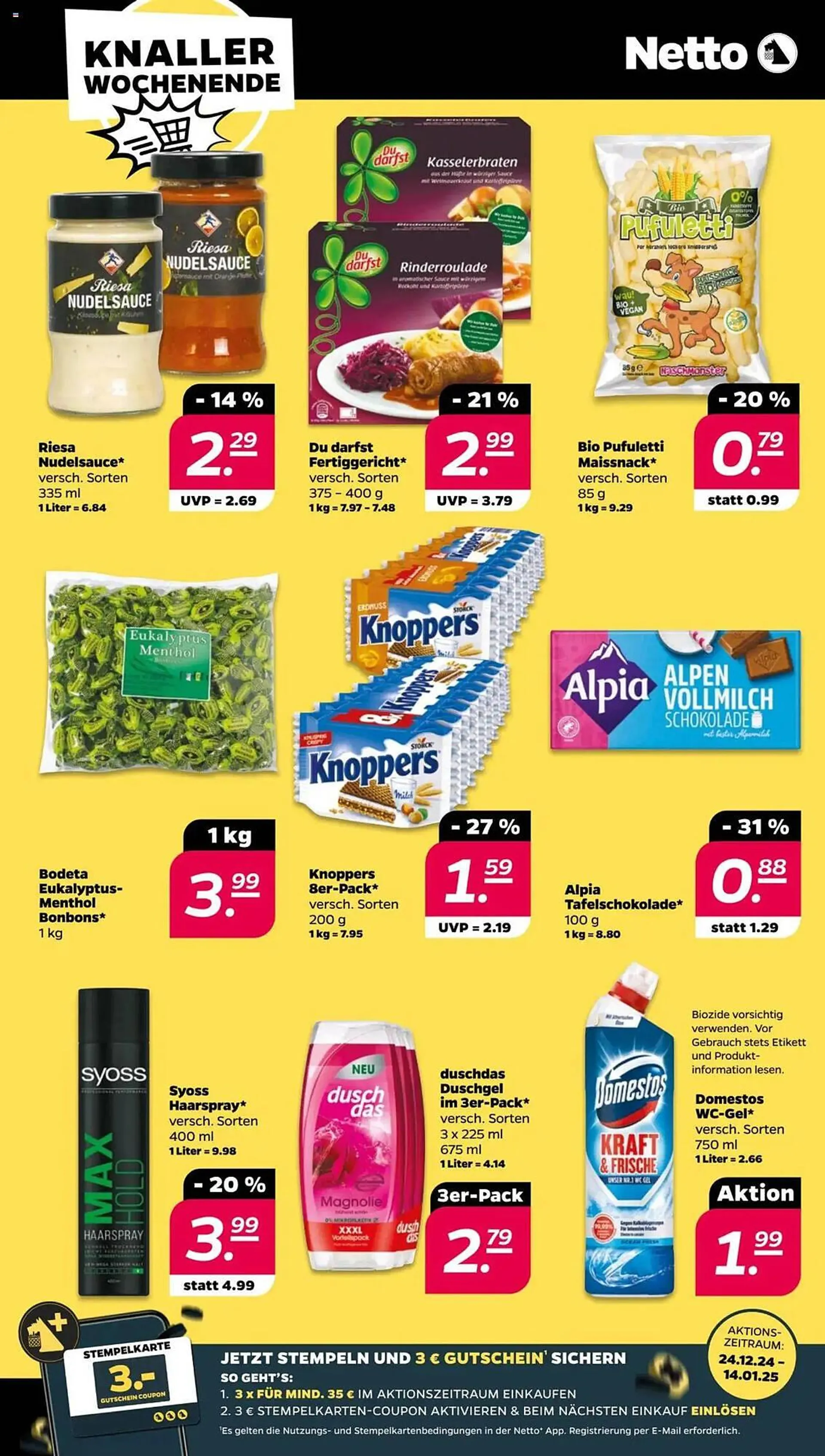 NETTO Prospekt von 30. Dezember bis 4. Januar 2025 - Prospekt seite 31