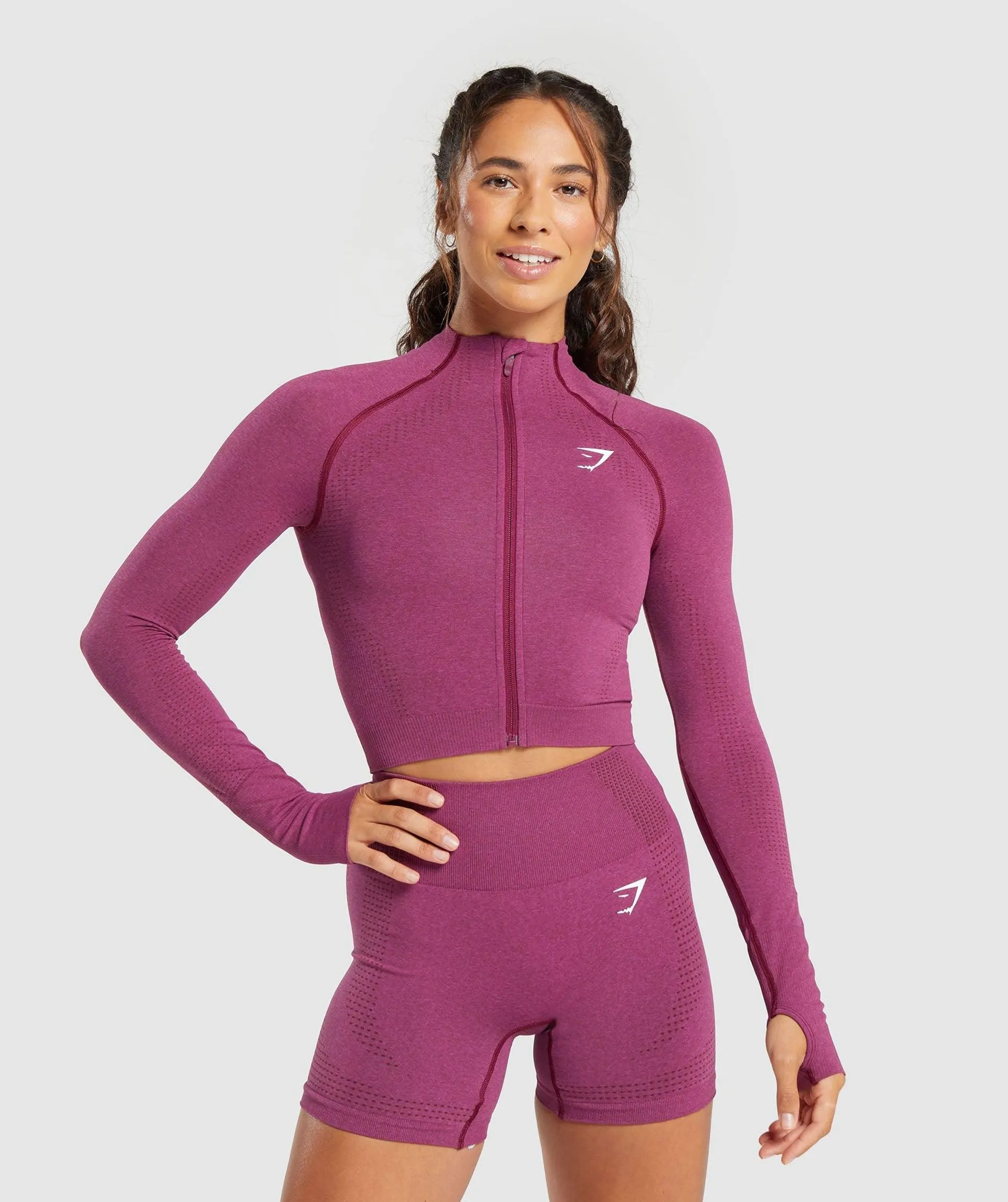 Vital Seamless 2.0 Midi Zip Up Jacket