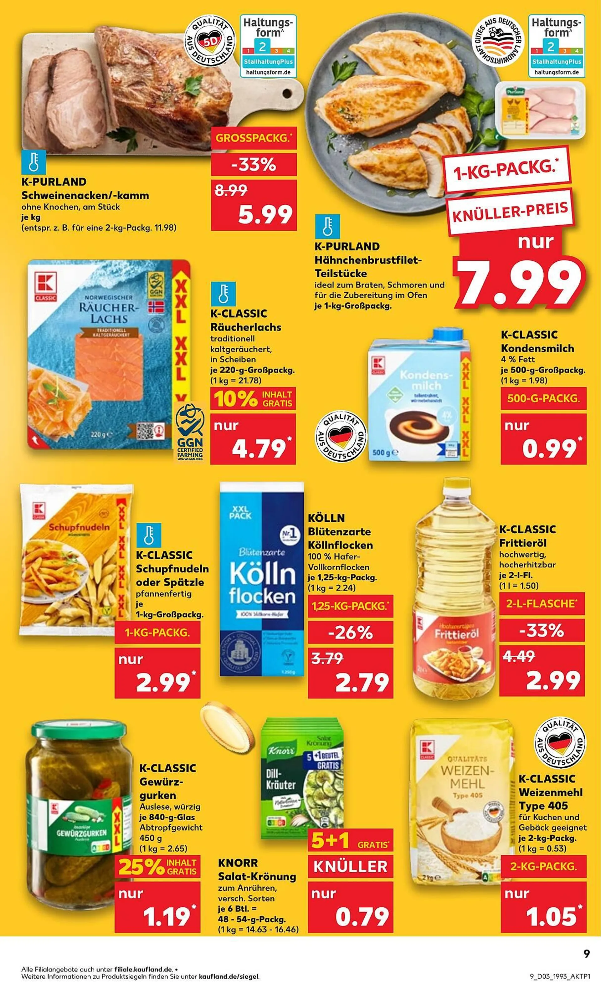 Kaufland Prospekt von 16. Januar bis 22. Januar 2025 - Prospekt seite 9