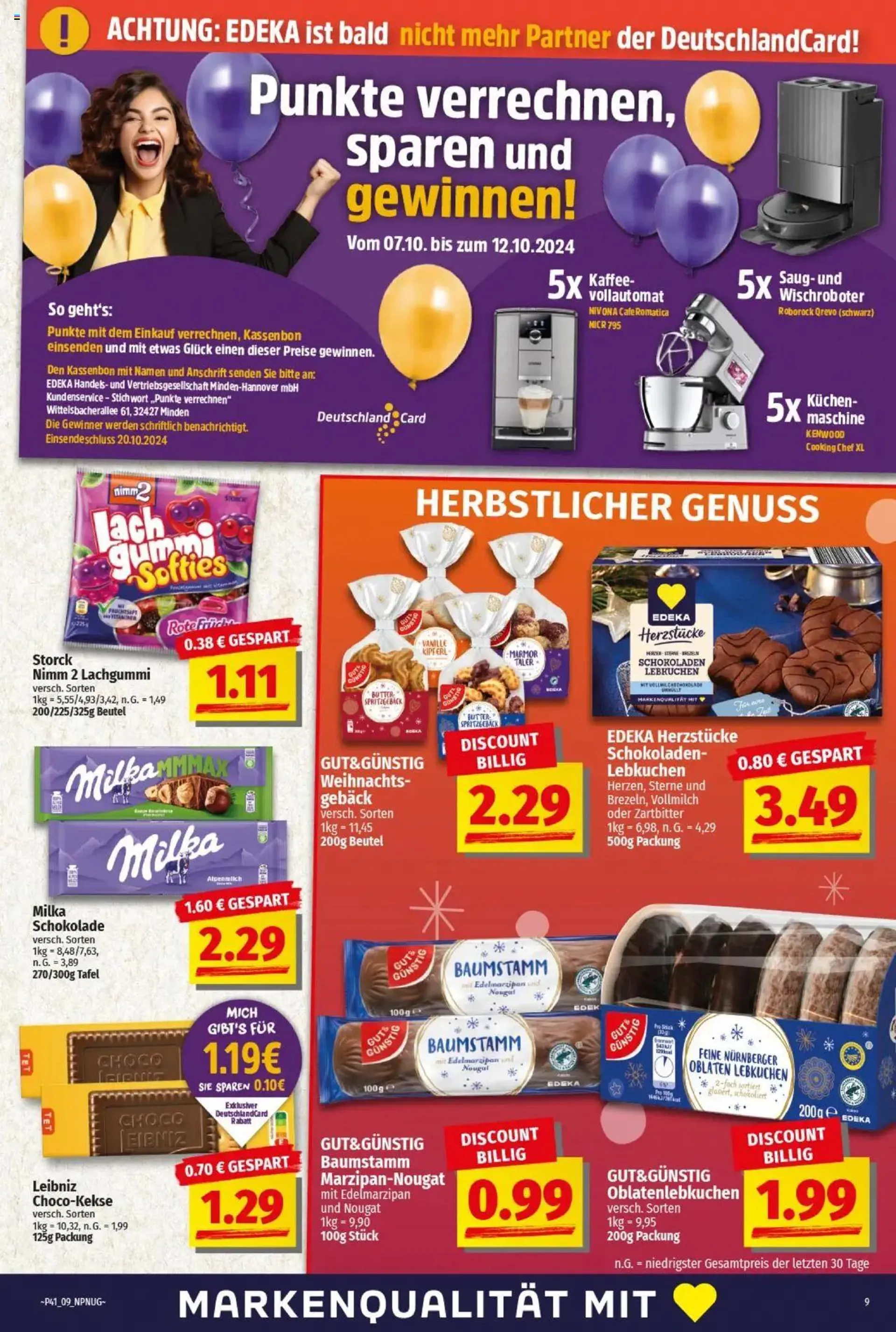 NP Discount Prospekt von 7. Oktober bis 12. Oktober 2024 - Prospekt seite 9