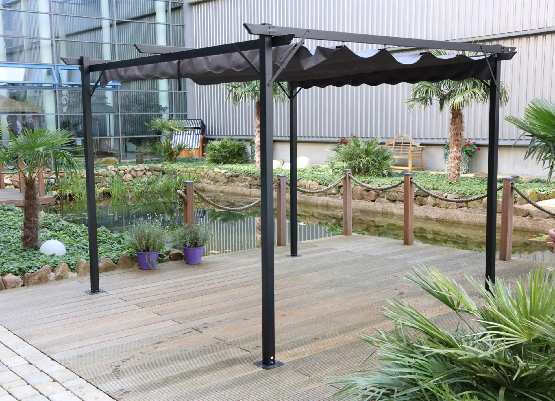 Gartenpavillon Pergola 3x3m